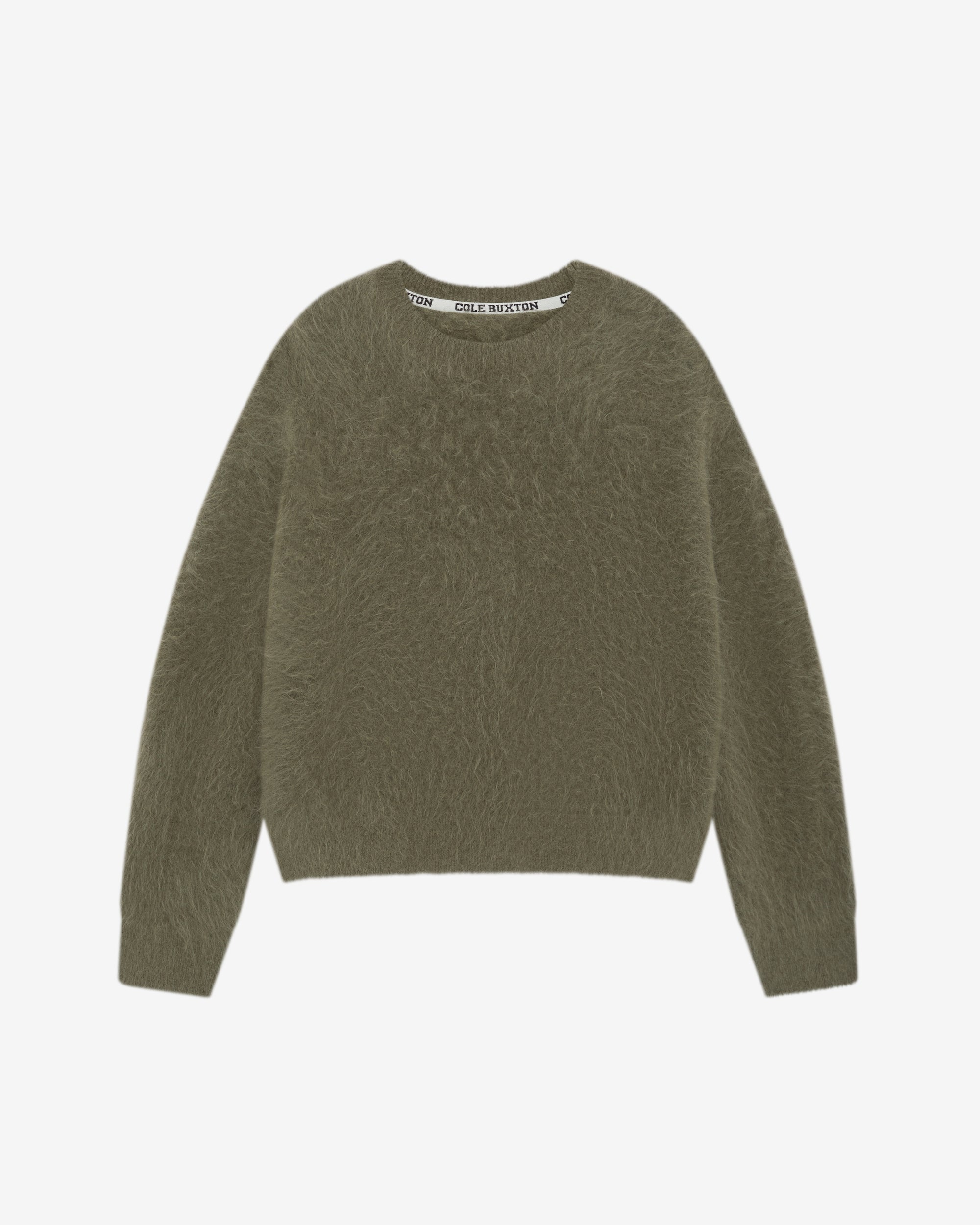 Cole Buxton | Alpaca Knit Sweater | Mens | Khaki
