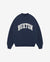 Cole Buxton | Distressed Applique Sweatshirt | Mens | Navy