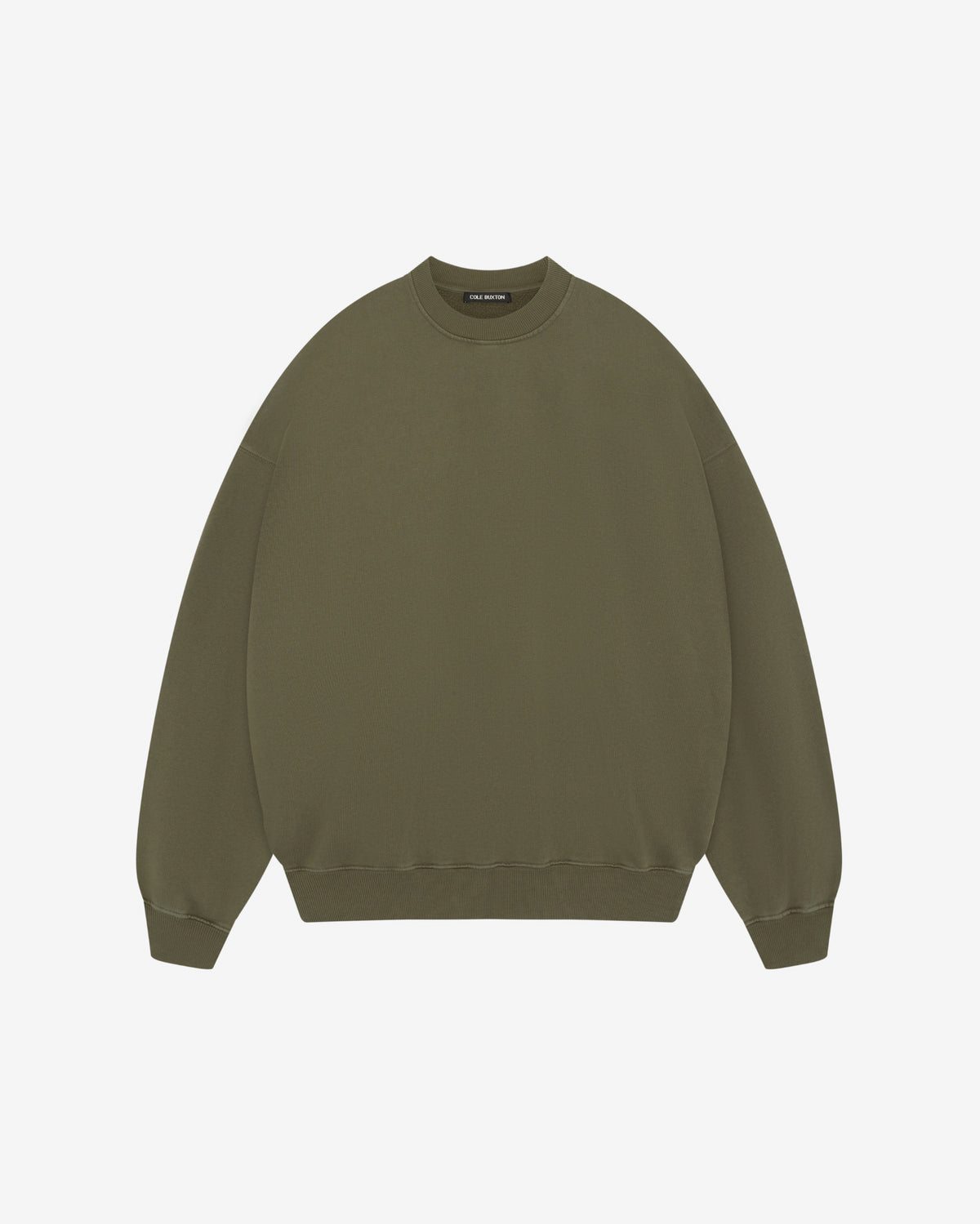 Cole Buxton | Heavyweight Warm Up Sweatshirt | Mens | Khaki