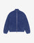 Cole Buxton | Acid Wash Knit Zip Through | Mens | Washed Blue