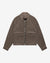 Cole Buxton | Cold Wash Raglan Overshirt | Mens | Brown
