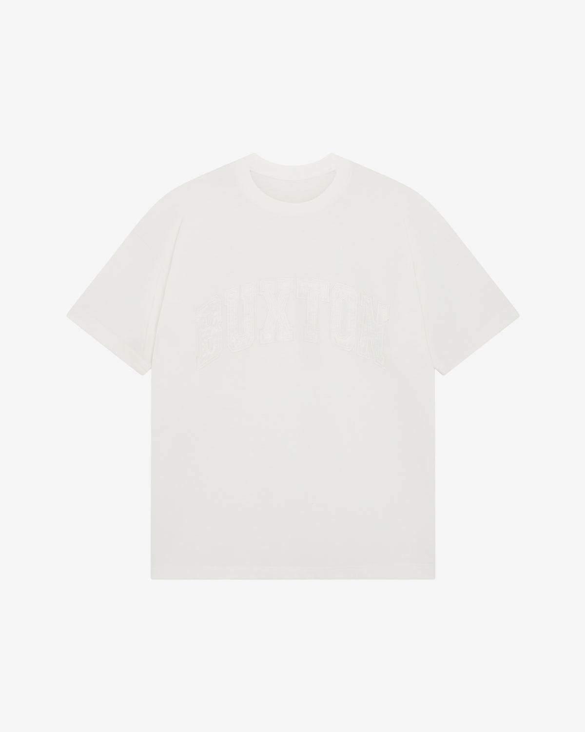 Cole Buxton | Applique Logo T-Shirt | Mens | Vintage White