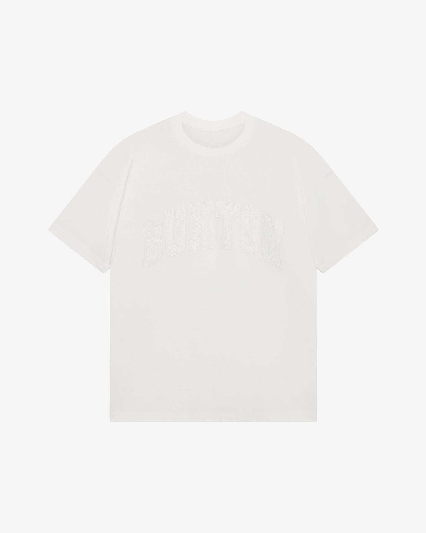 Cole Buxton | Applique Logo T-Shirt | Mens | Vintage White