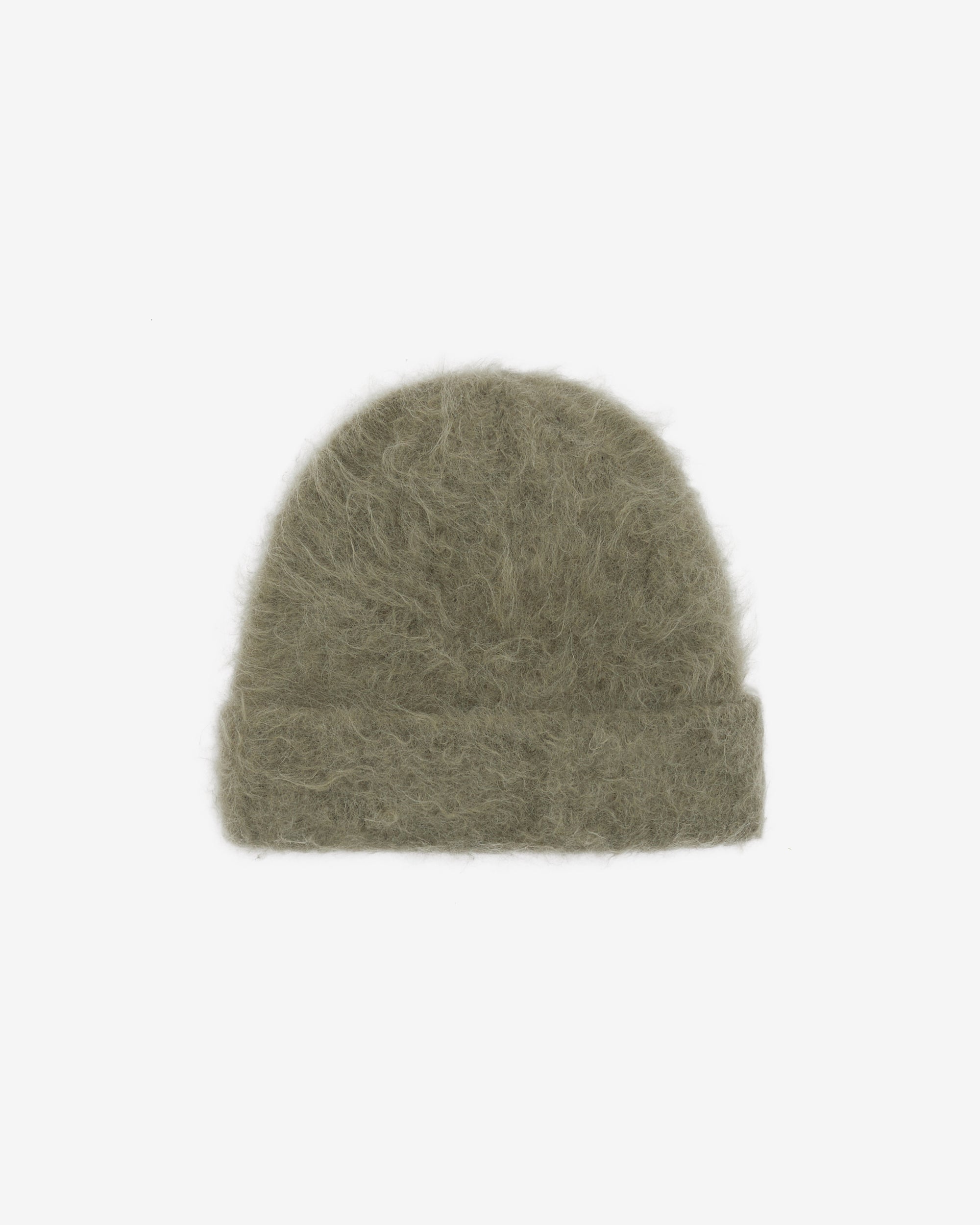 Cole Buxton | Blank Alpaca Knit Beanie | Mens | Khaki