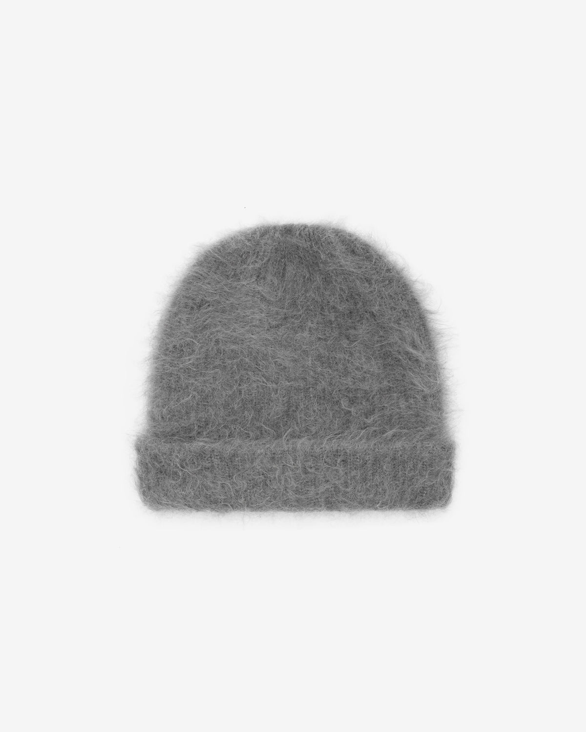 Cole Buxton | Blank Alpaca Knit Beanie | Mens | Grey