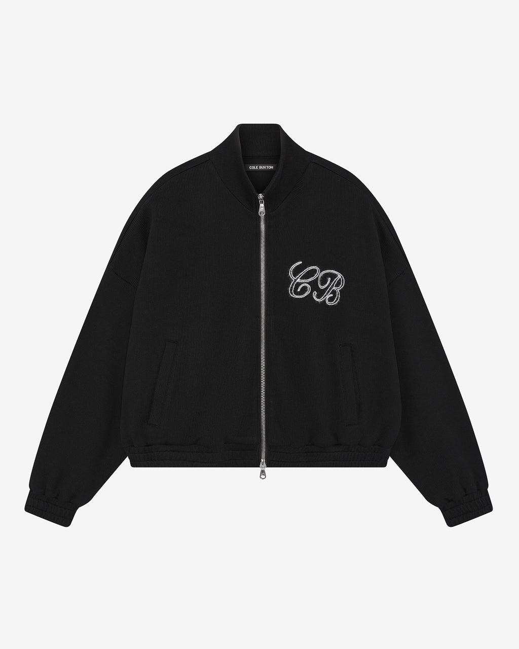 KNITTED TRACK JACKET