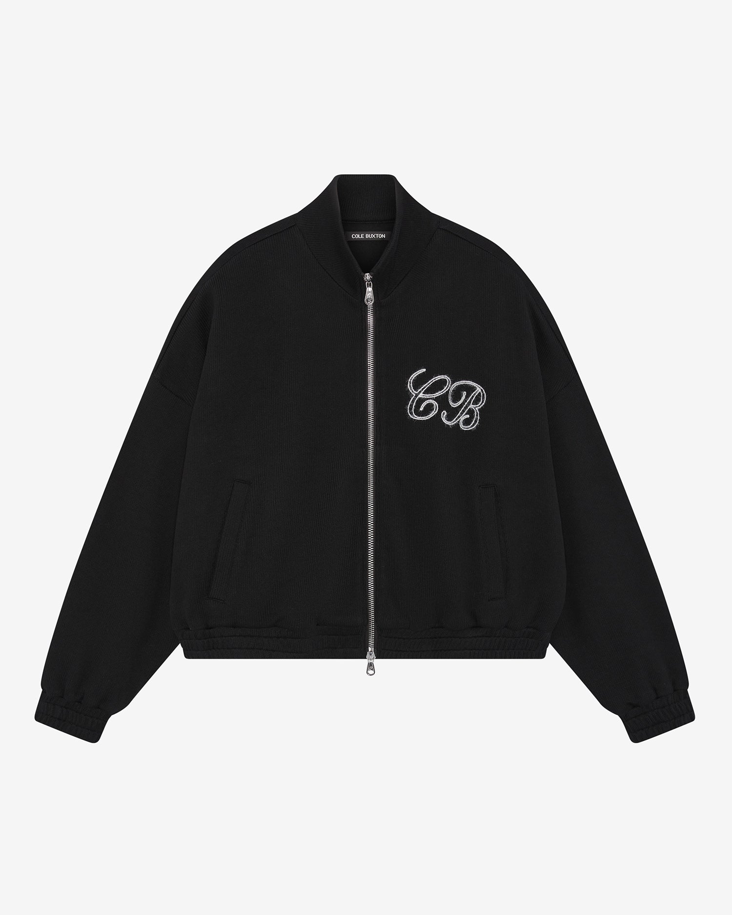 KNITTED TRACK JACKET