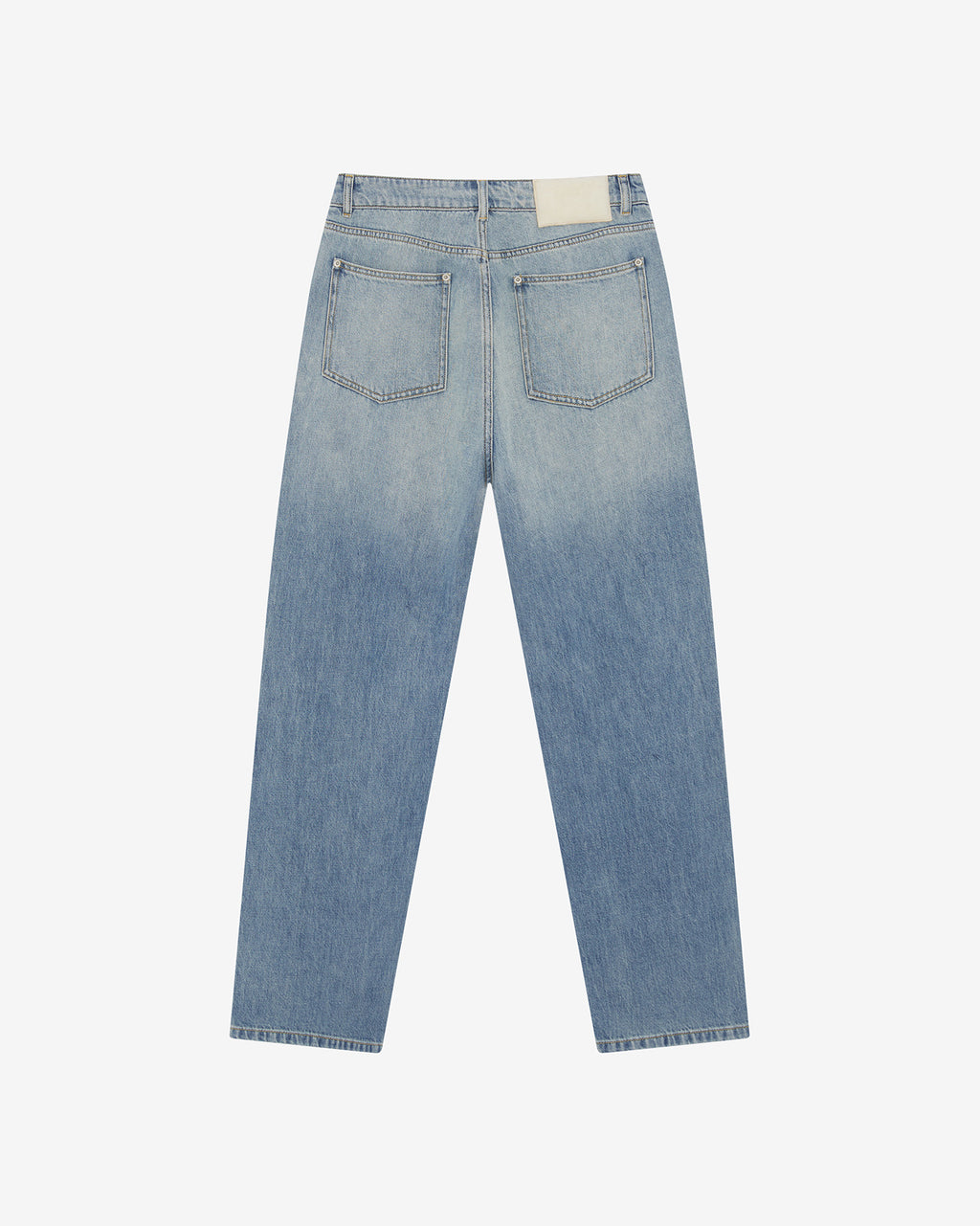 DISTRESSED FRONT JEANS