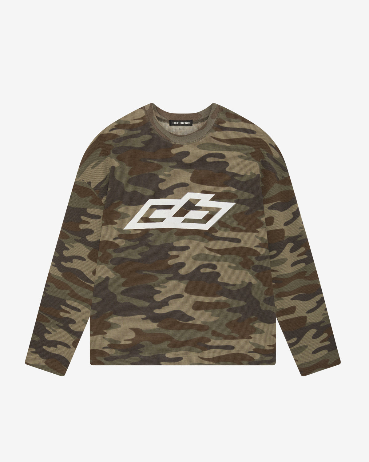 CAMO RALLY WAFFLE LONG SLEEVE T-SHIRT