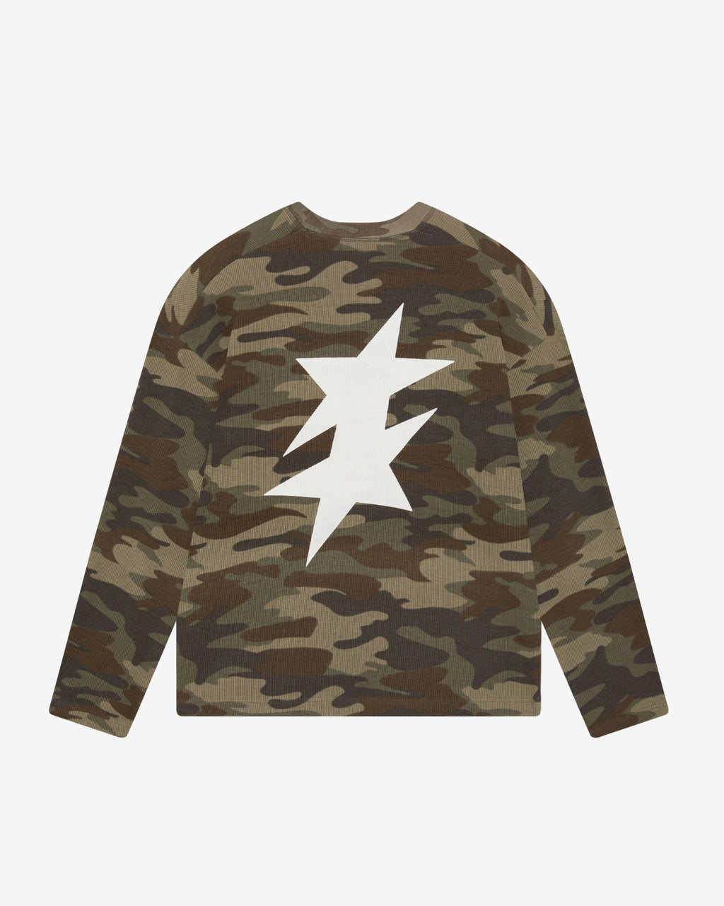 CAMO RALLY WAFFLE LONG SLEEVE T-SHIRT