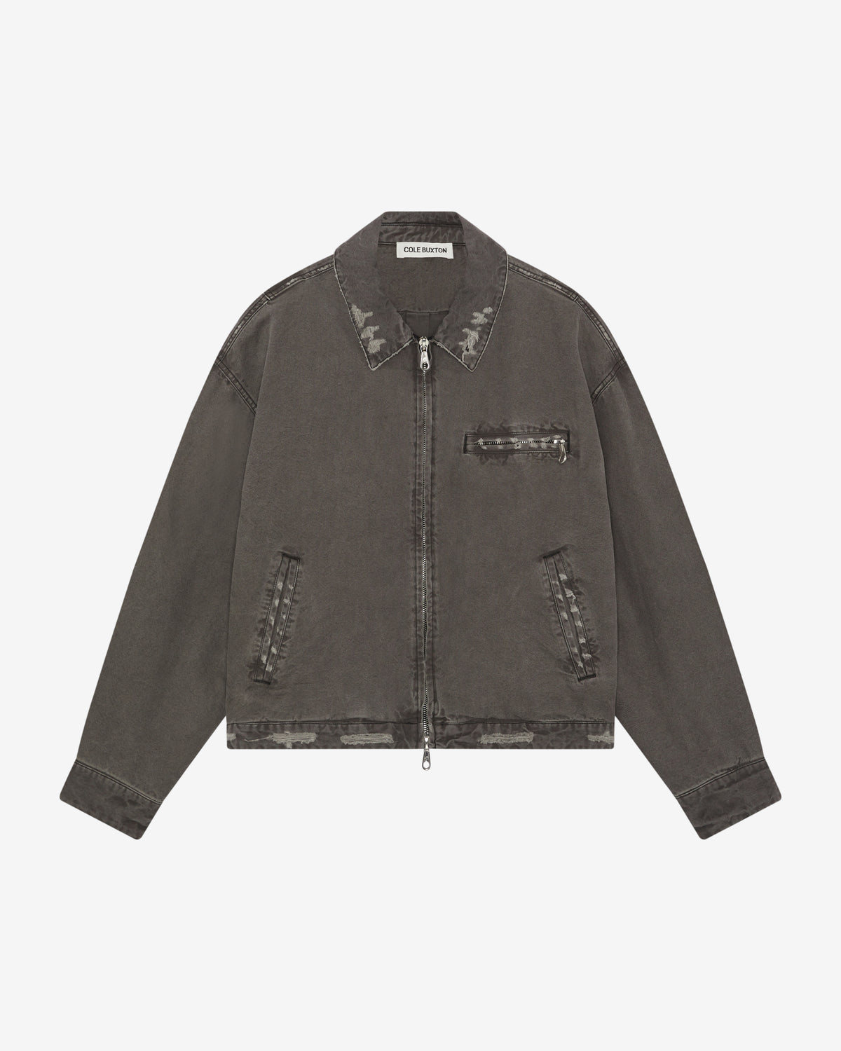 DISTRESSED TRUCKER JACKET