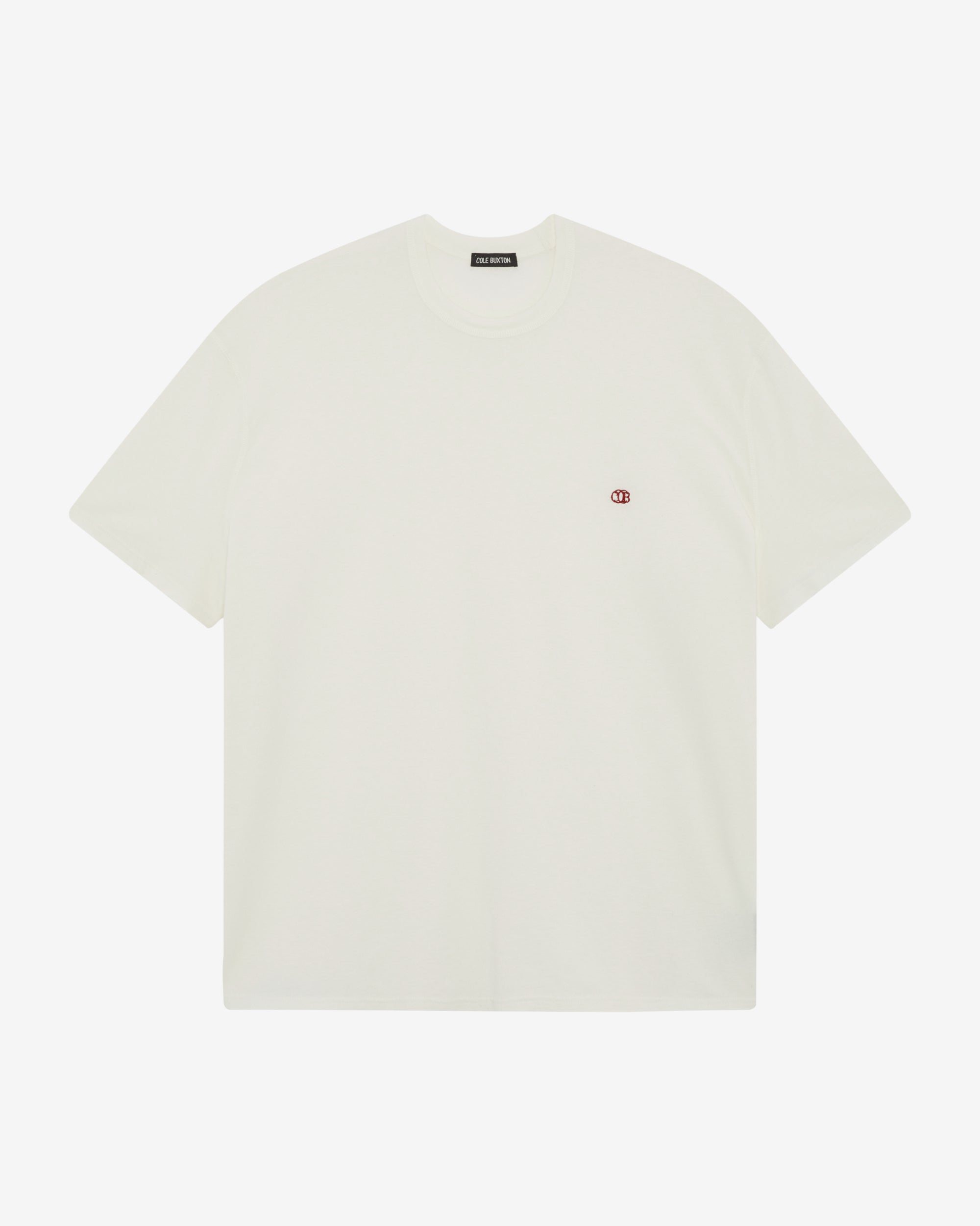 MINI EMBLEM DISTRESSED COLE T-SHIRT