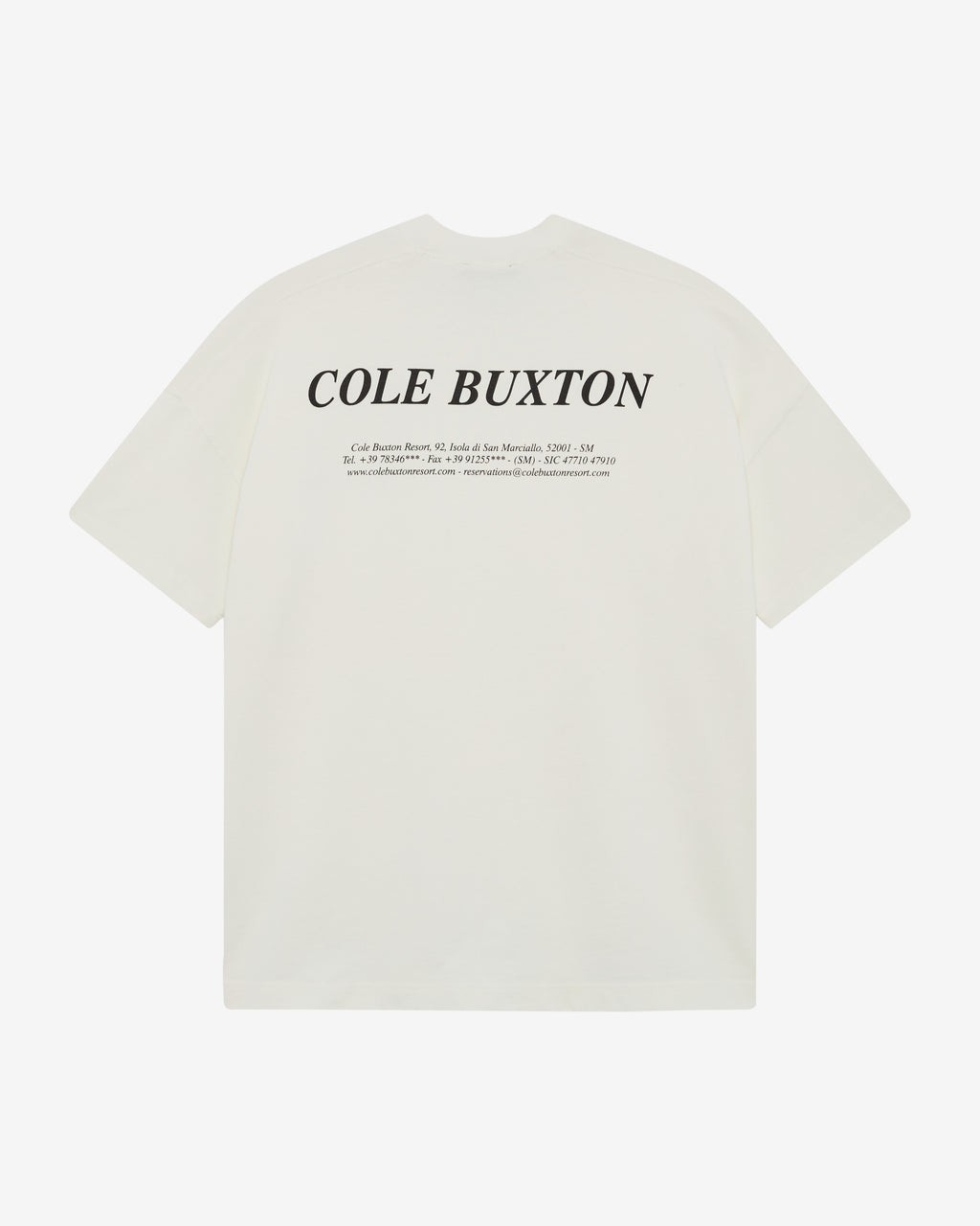 ADDRESS T-SHIRT