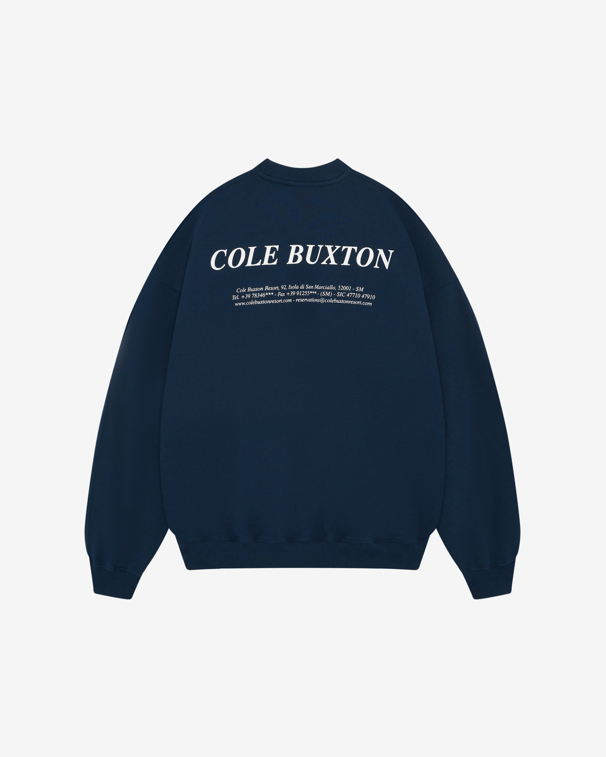 ADDRESS SWEATSHIRT