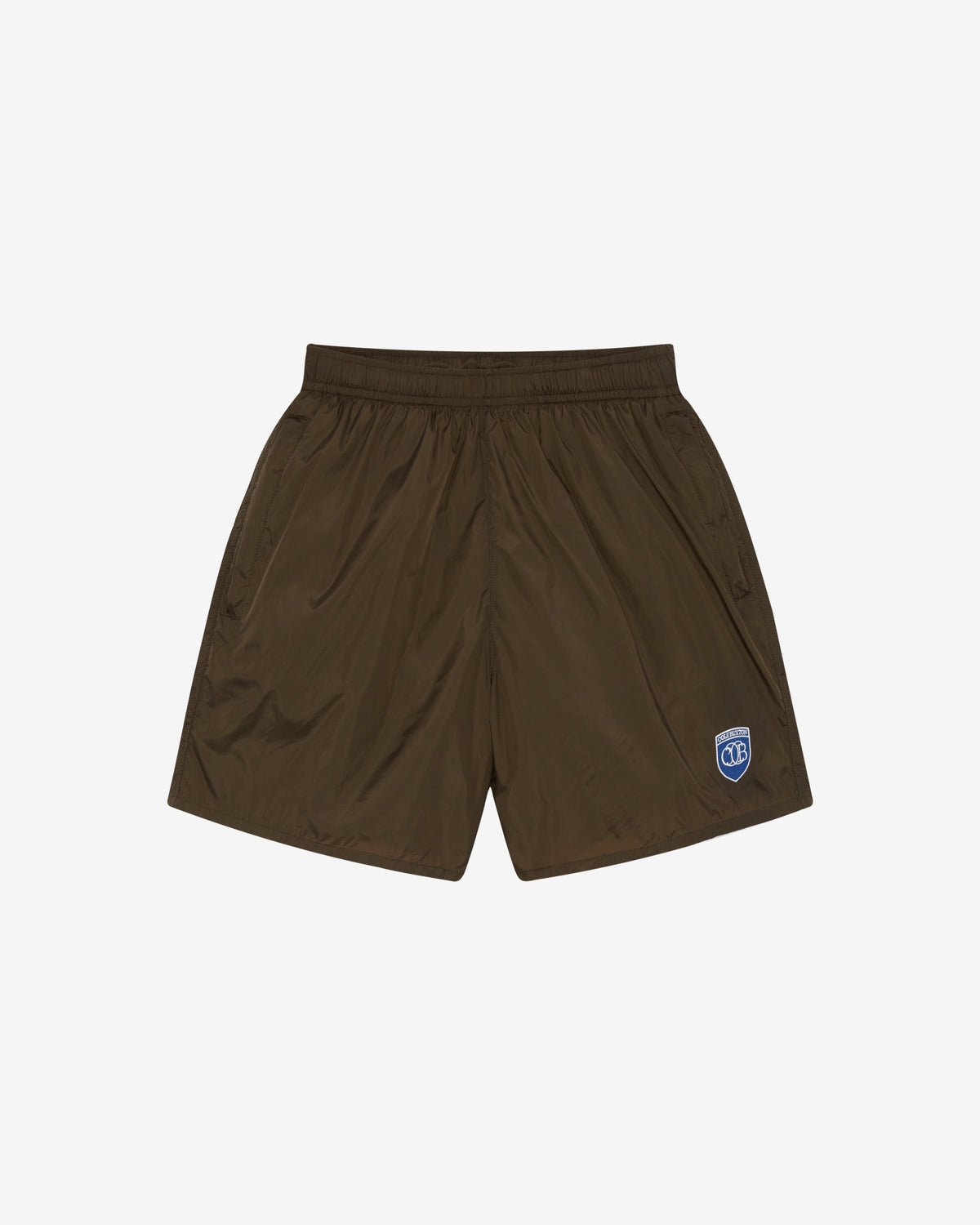 EMBLEM PATCH SWIM SHORTS