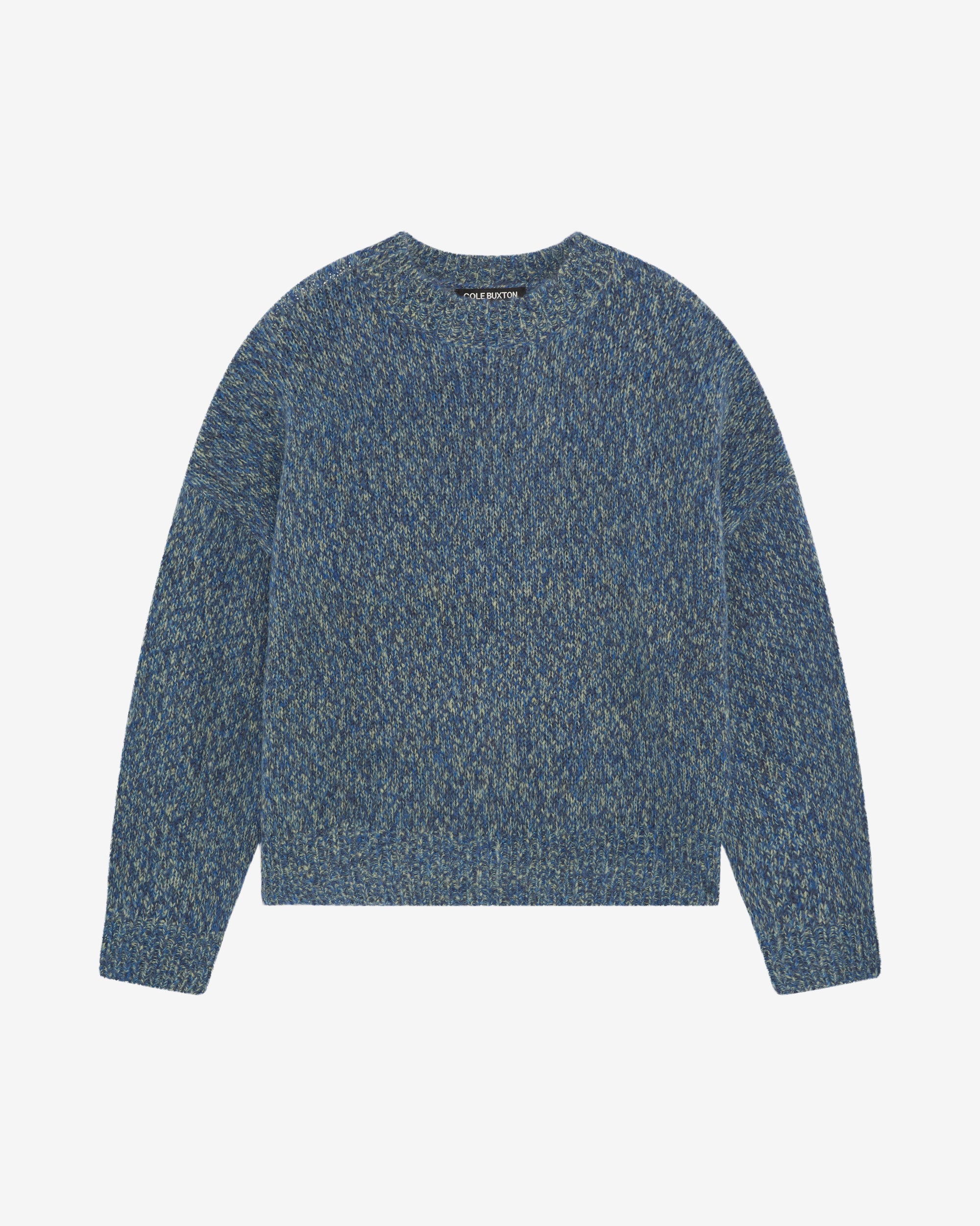 FLECKED KNIT SWEATER