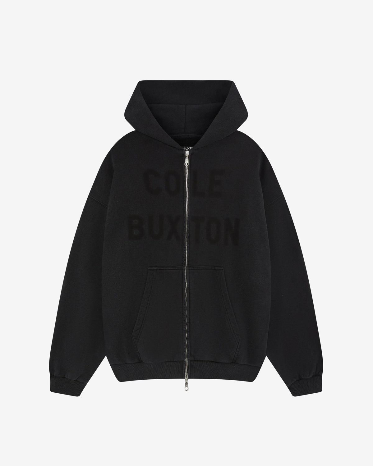 APPLIQUE FADE ZIP HOODIE