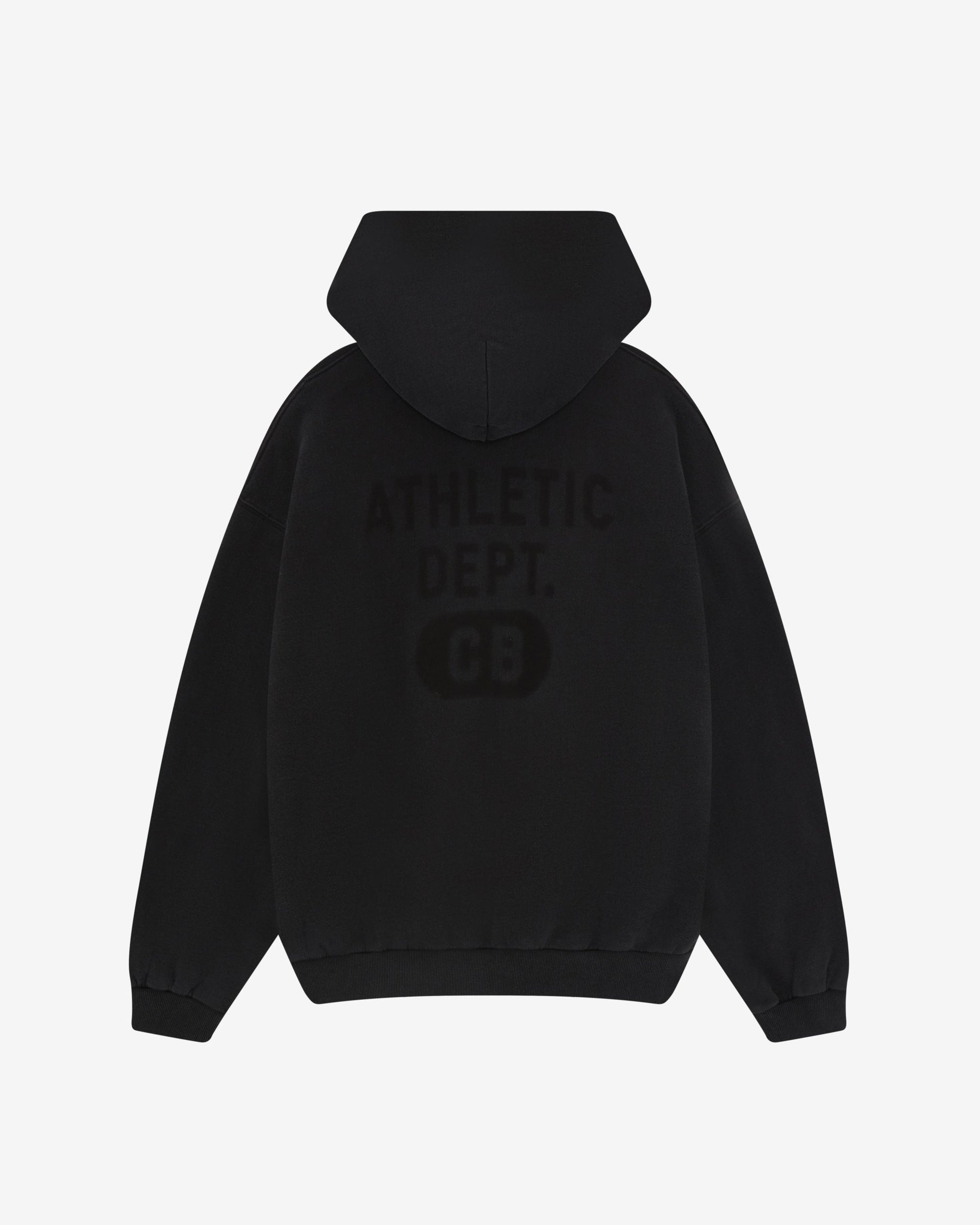 APPLIQUE FADE ZIP HOODIE