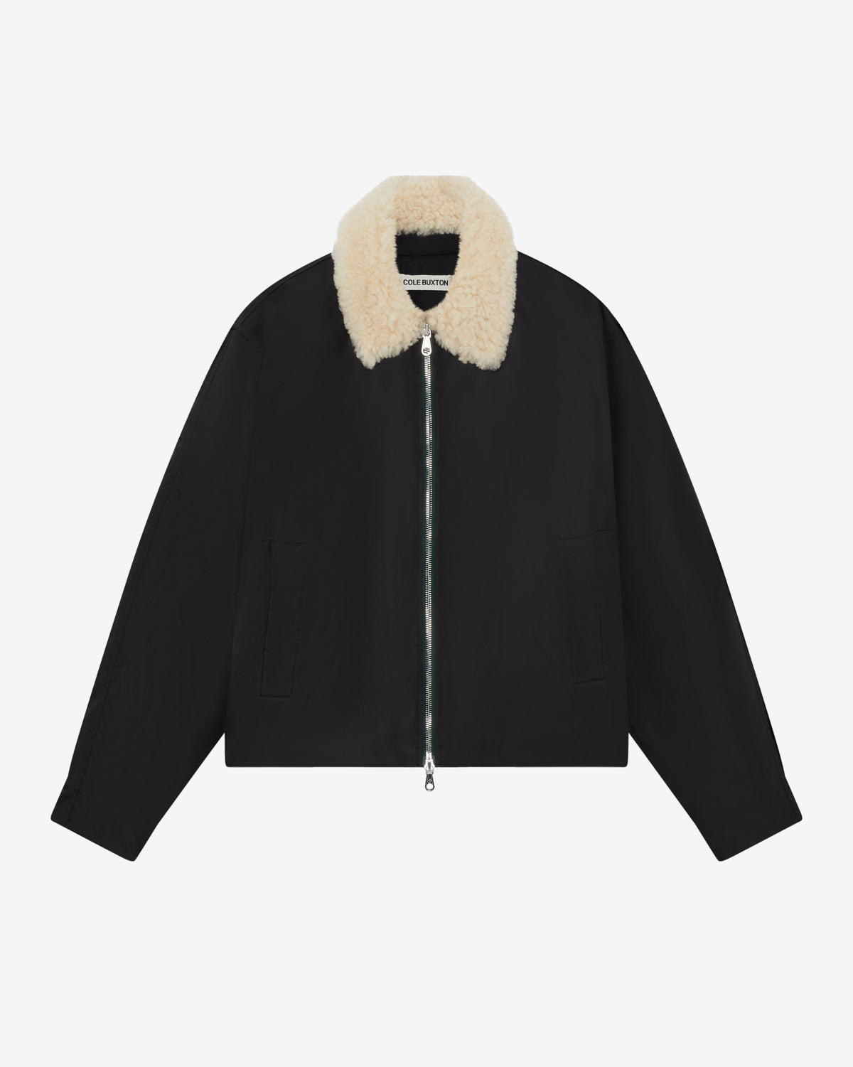 SHEARLING COLLAR CARGO JACKET