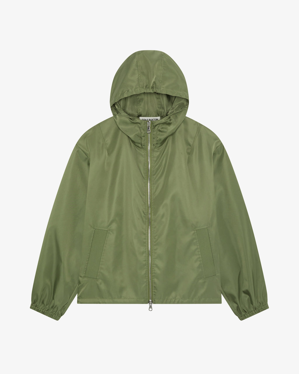 HOODED NYLON WINDBREAKER