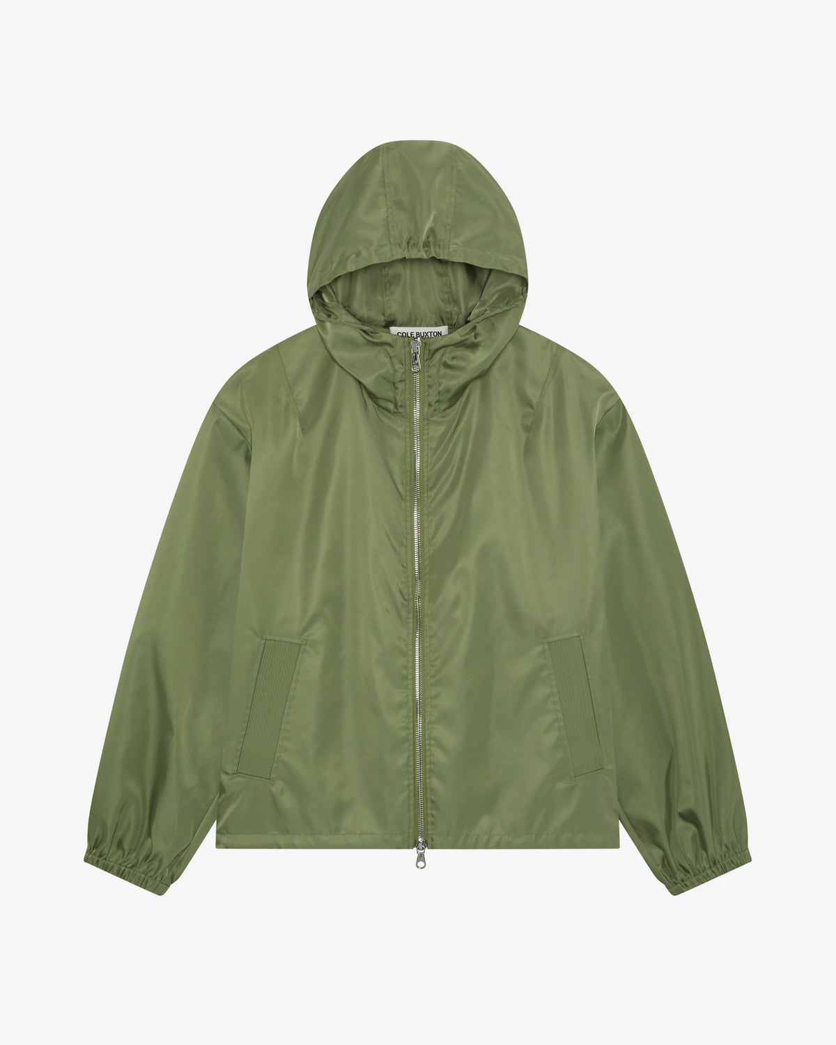 HOODED NYLON WINDBREAKER