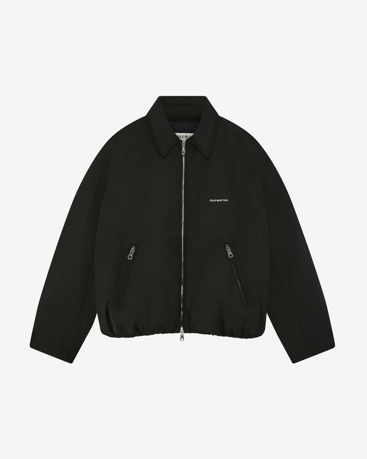 ROUNDED COLLARED DOWN JACKET