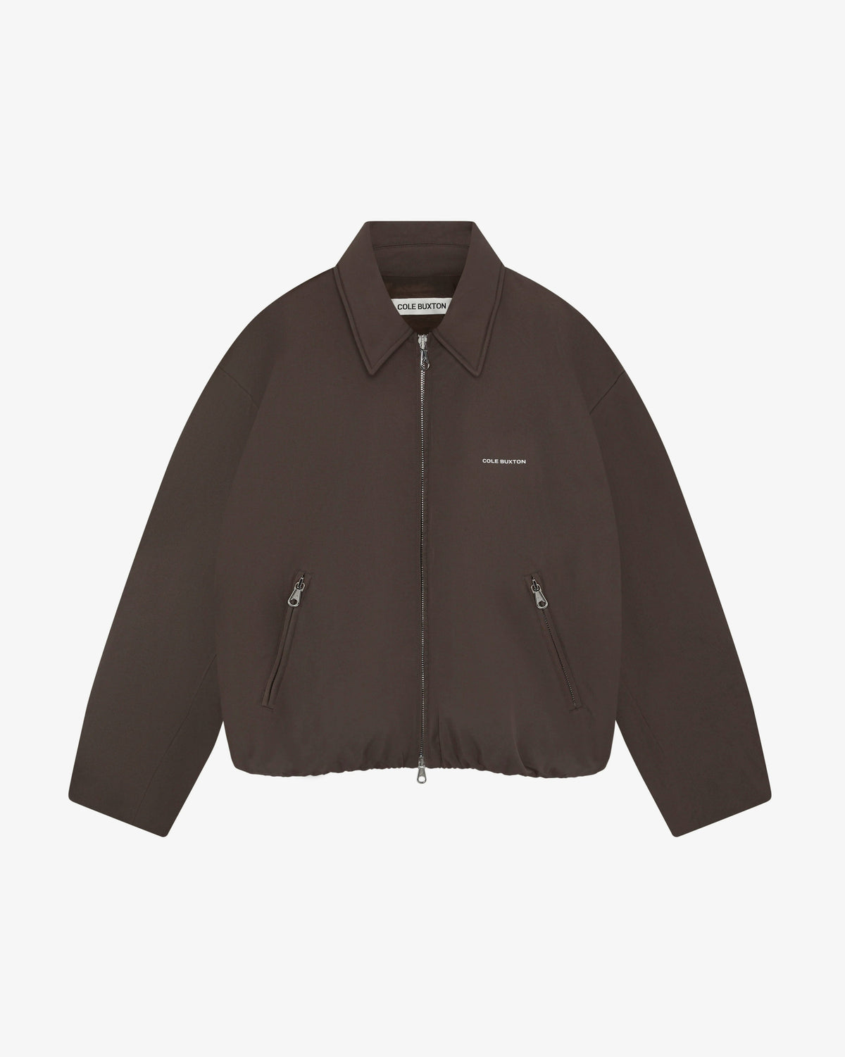 ROUNDED COLLARED DOWN JACKET