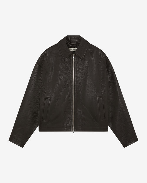 SHRUNKEN LEATHER JACKET