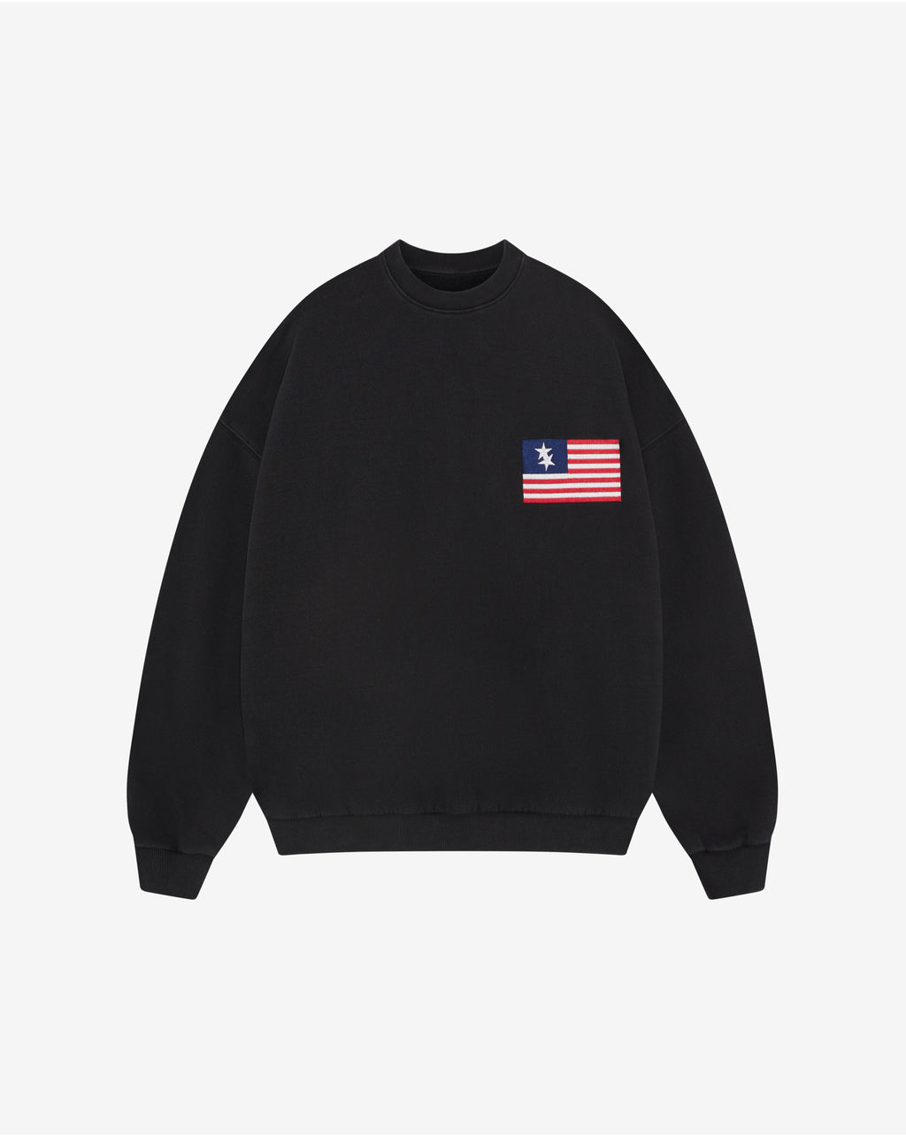 TWO STAR FLAG SWEATSHIRT