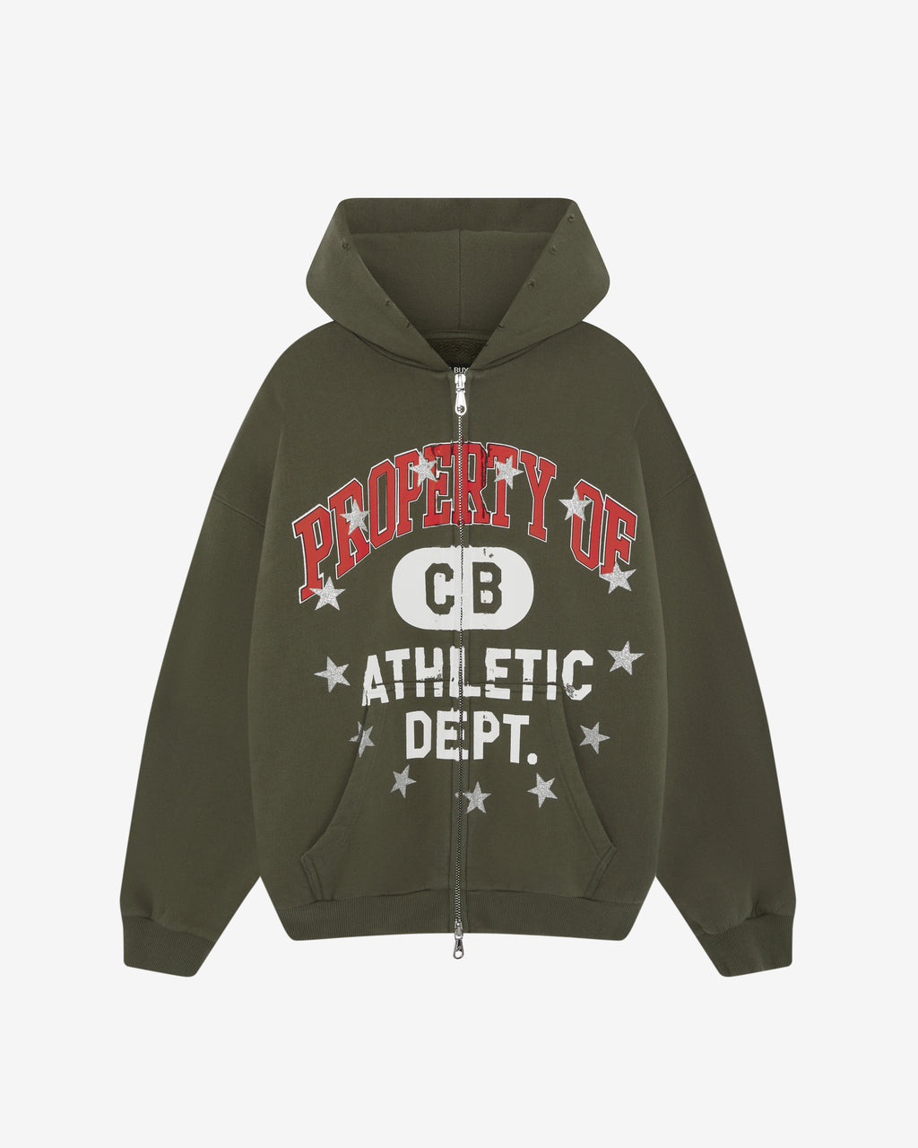 PROPERTY OF ZIPPED HOODIE