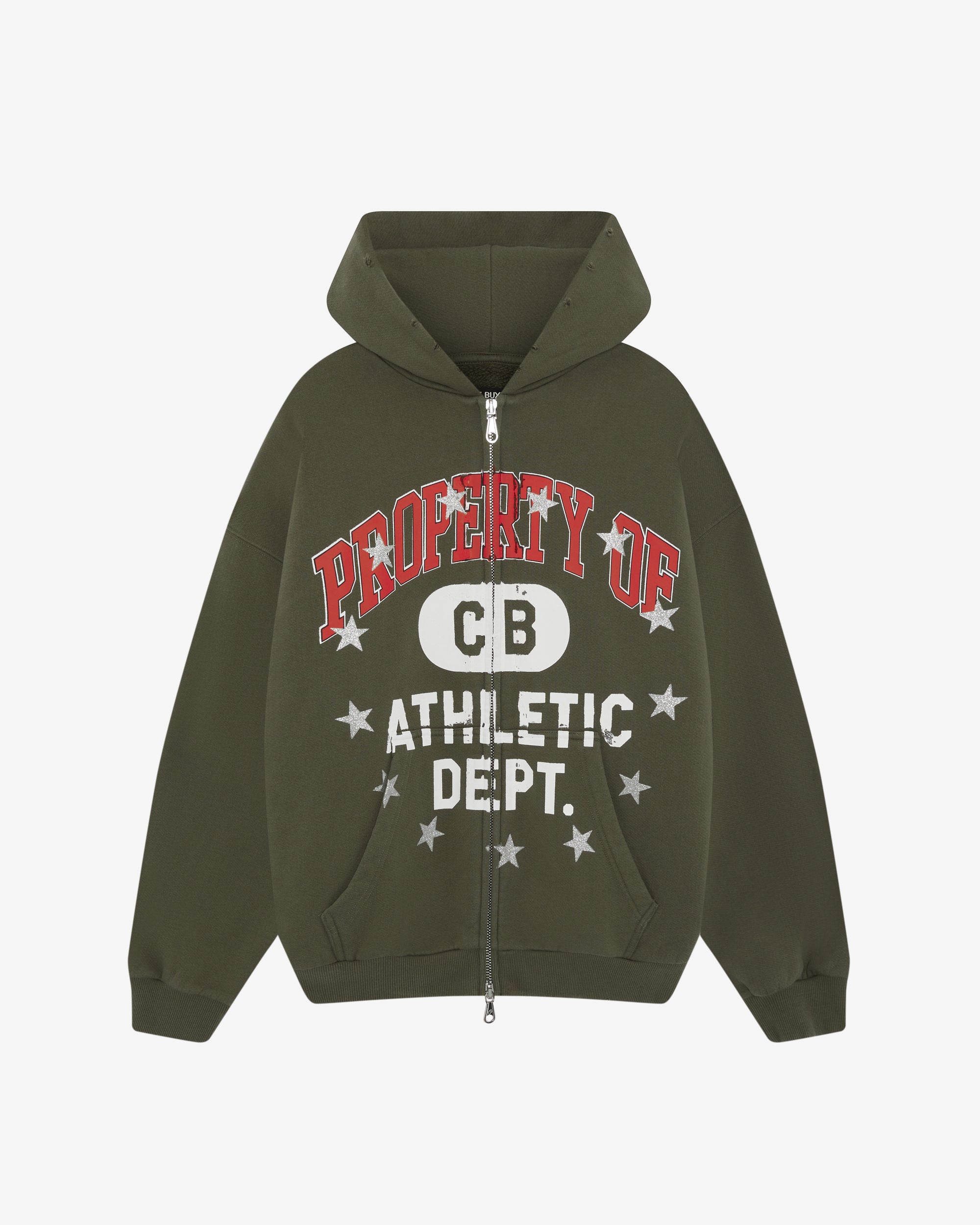 PROPERTY OF ZIPPED HOODIE