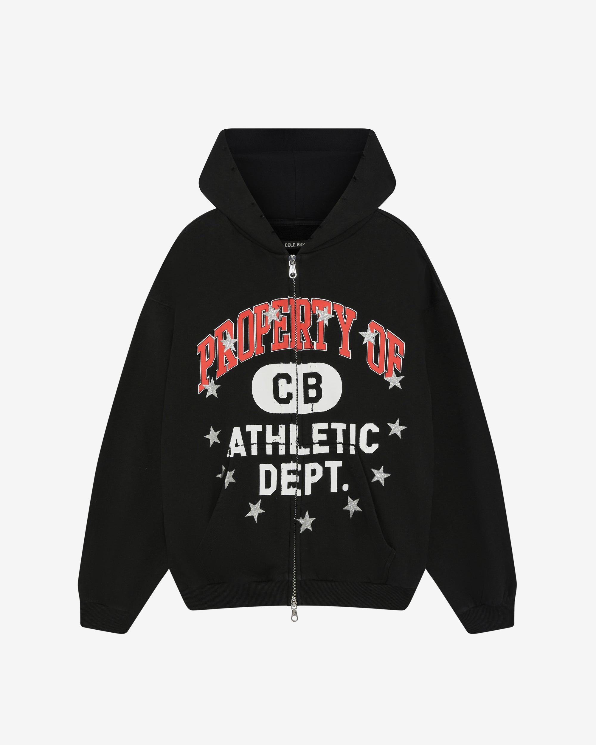 PROPERTY OF ZIPPED HOODIE