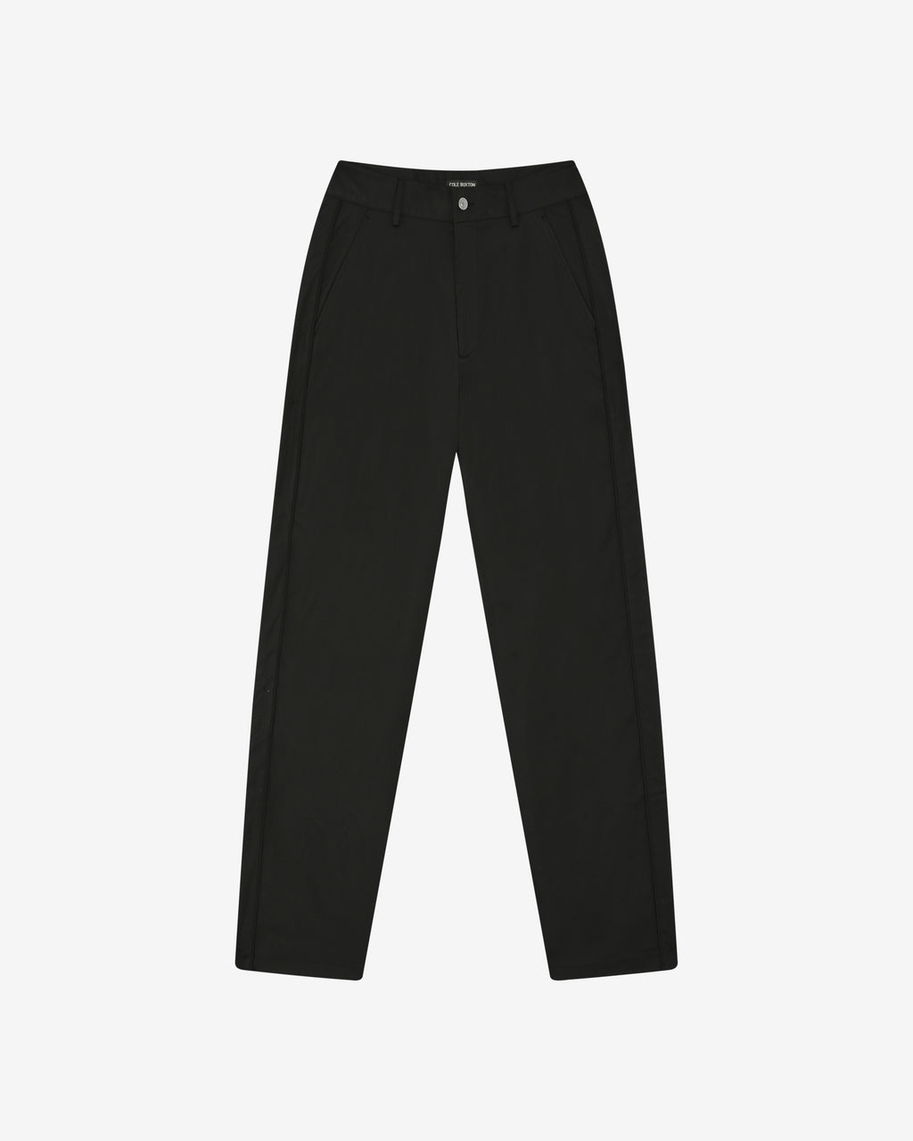 PIPED NYLON PANTS