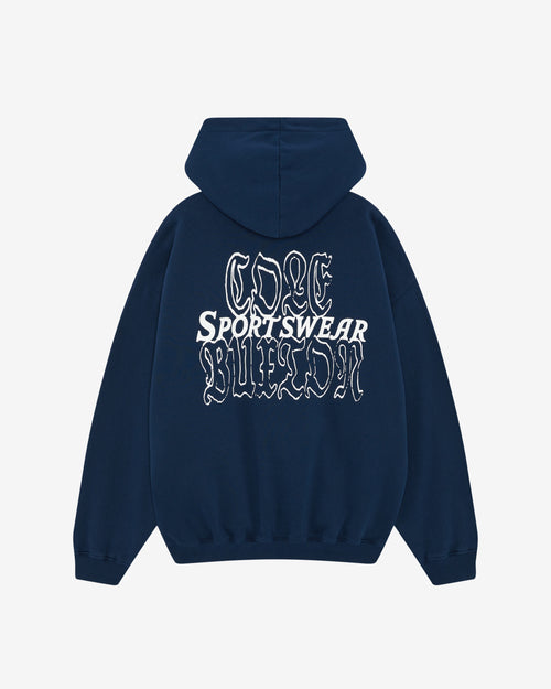 BLACK LETTER SPORTSWEAR HOODIE