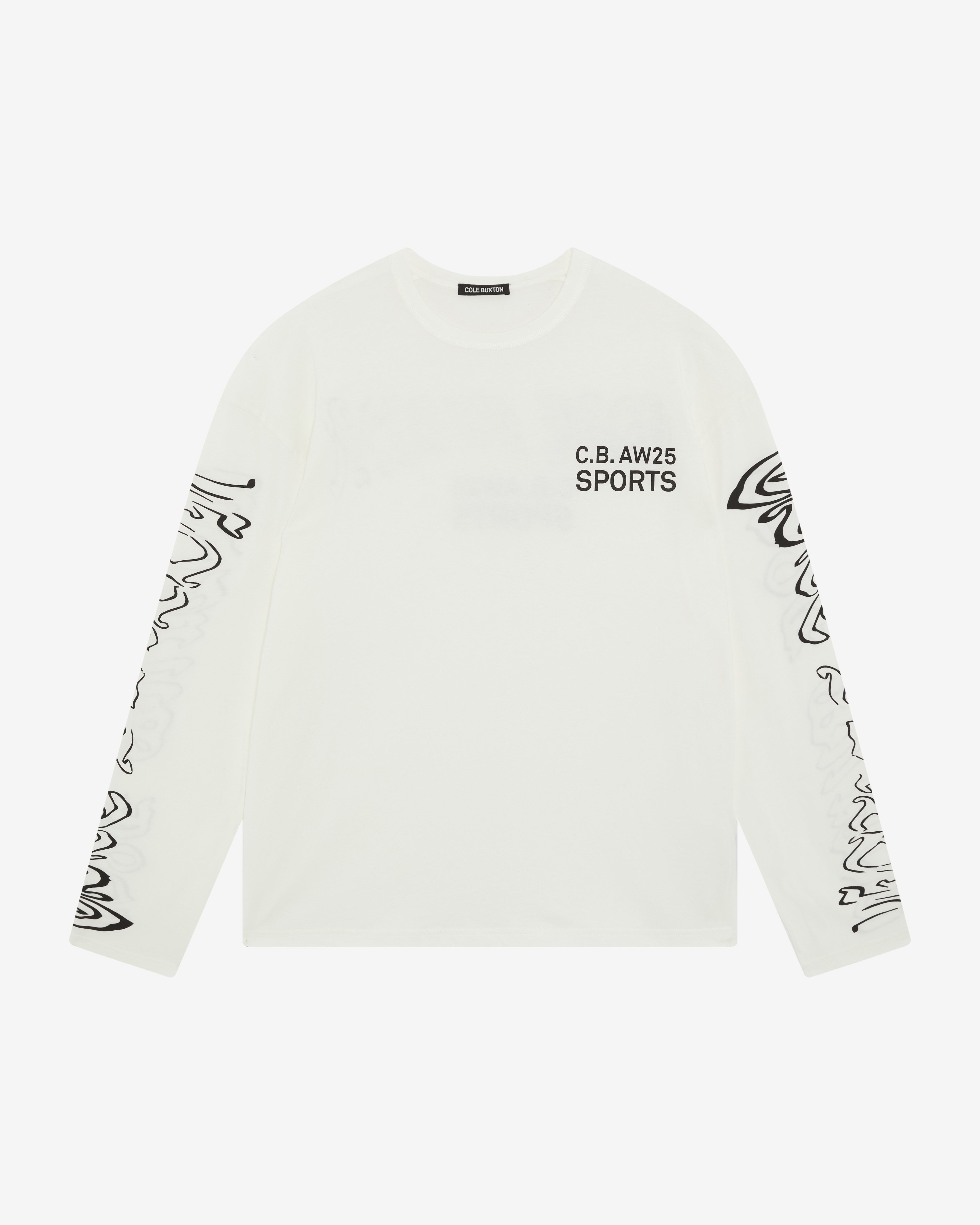 BLACK LETTER CLUB LONG SLEEVE – Cole Buxton