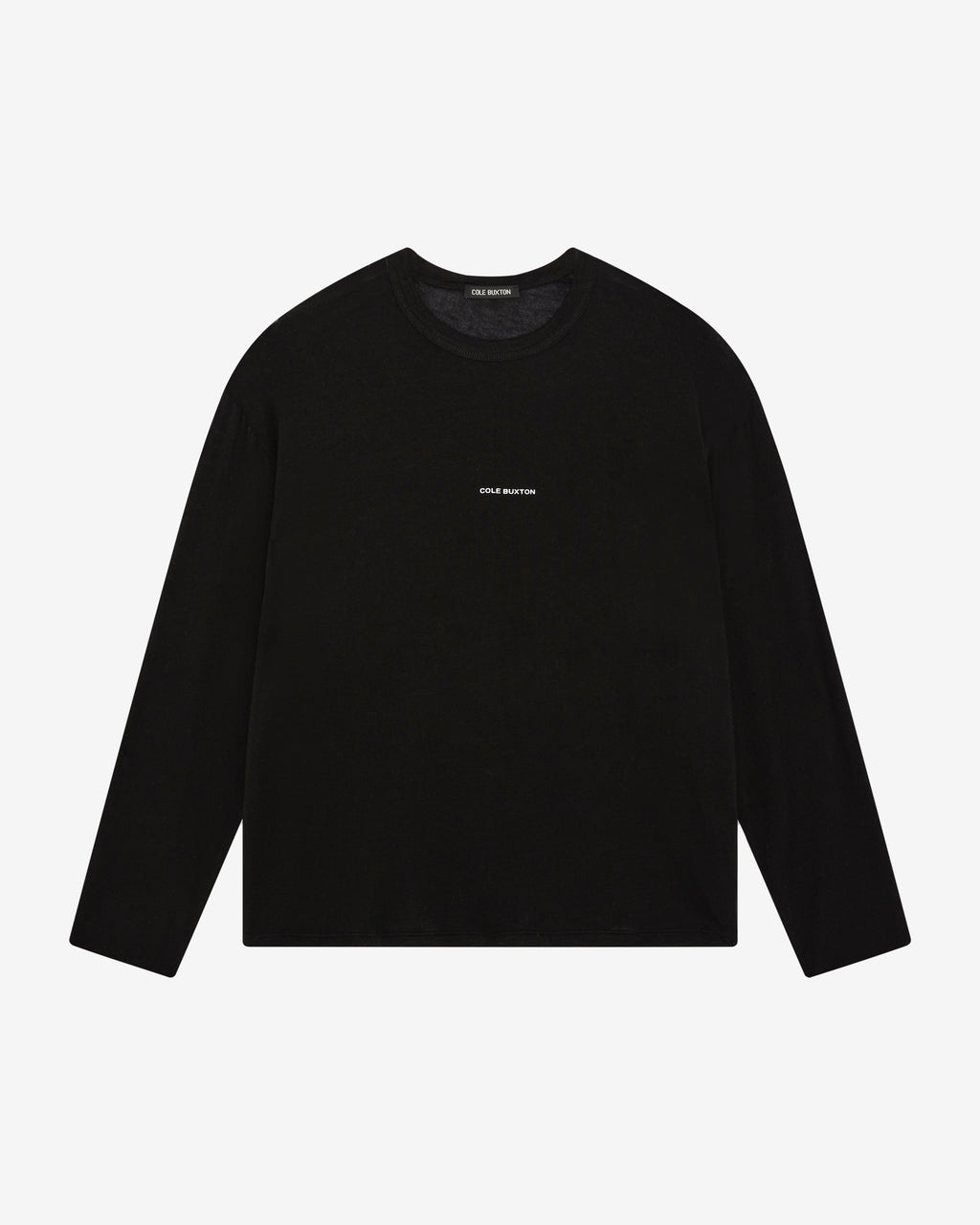 MINI LOGO SHEER LONG SLEEVE T-SHIRT
