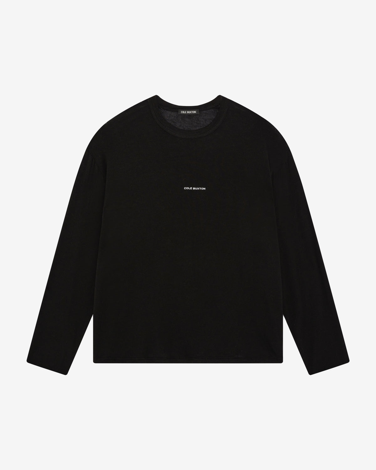 MINI LOGO SHEER LONG SLEEVE T-SHIRT