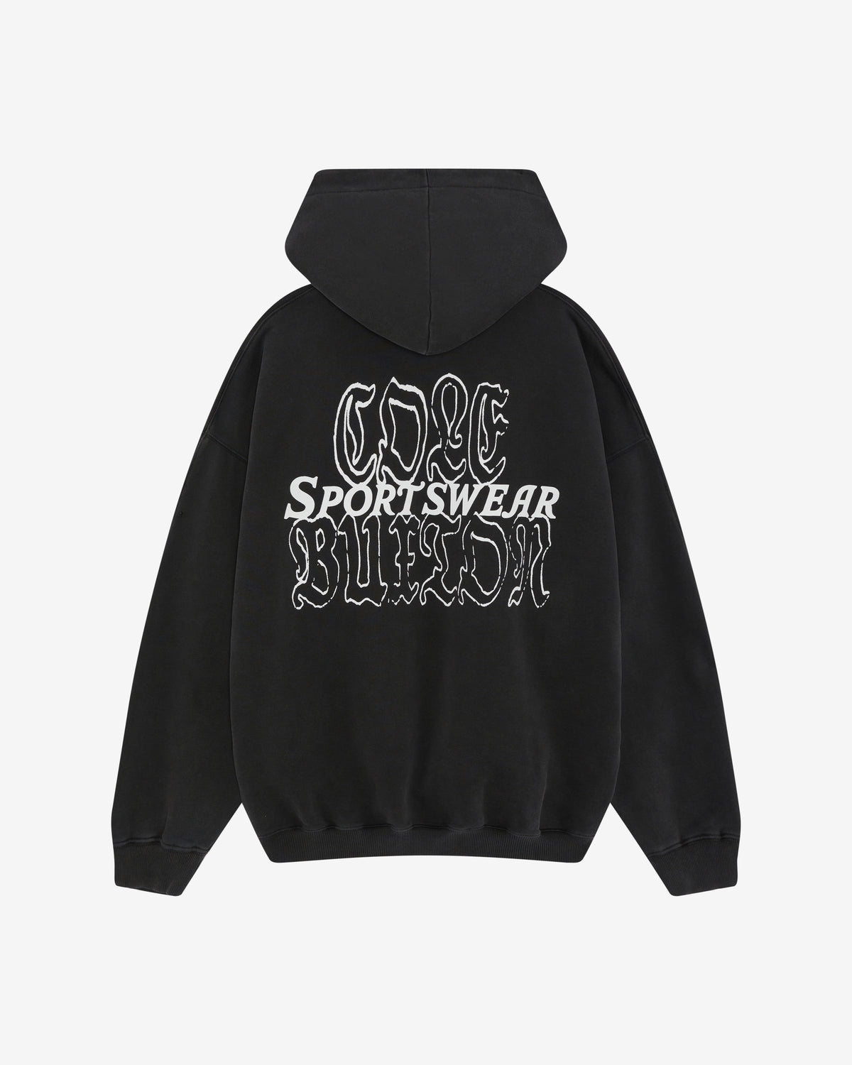 BLACK LETTER SPORTSWEAR HOODIE