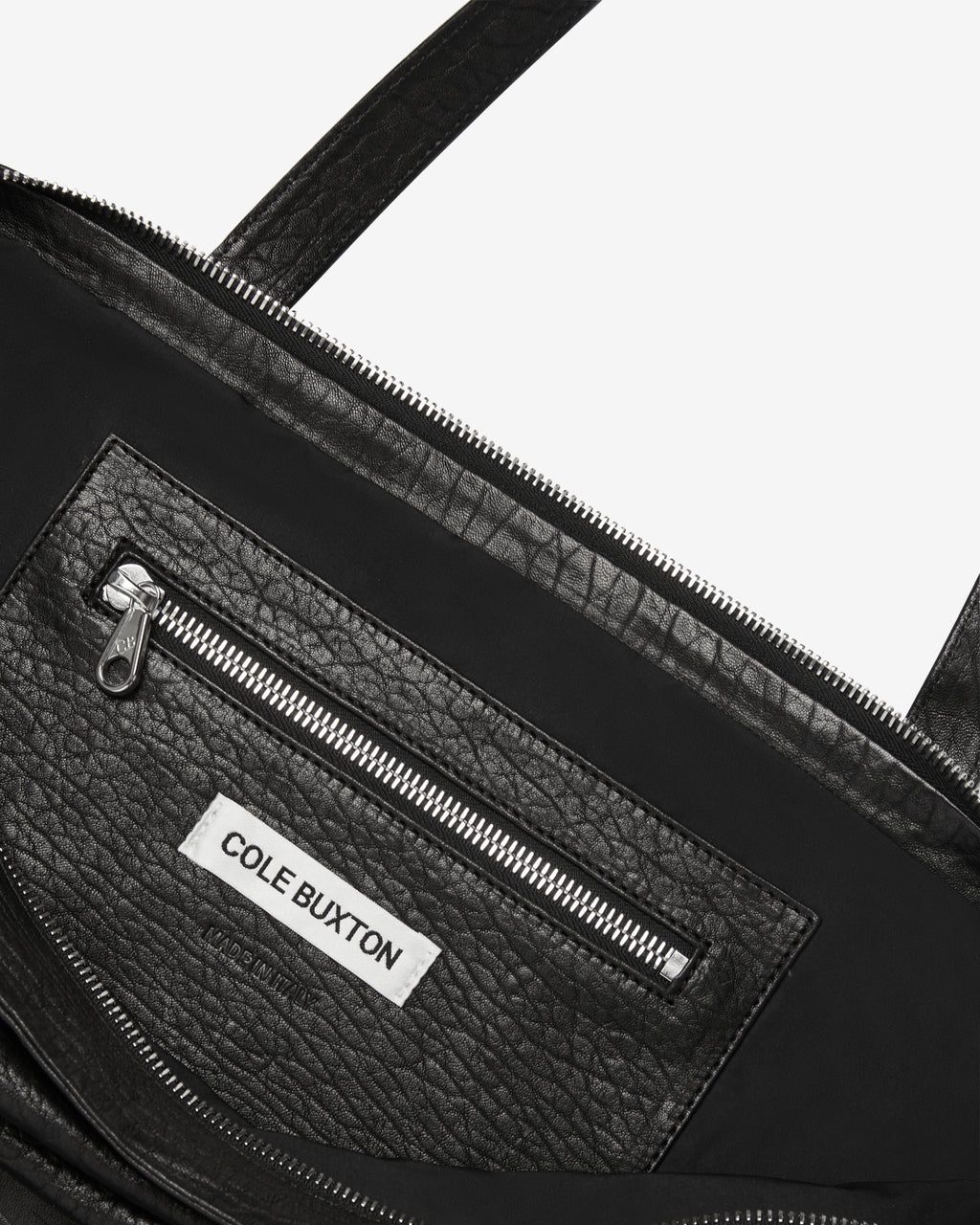 SHRUNKEN LEATHER HEATHROW HANDBAG