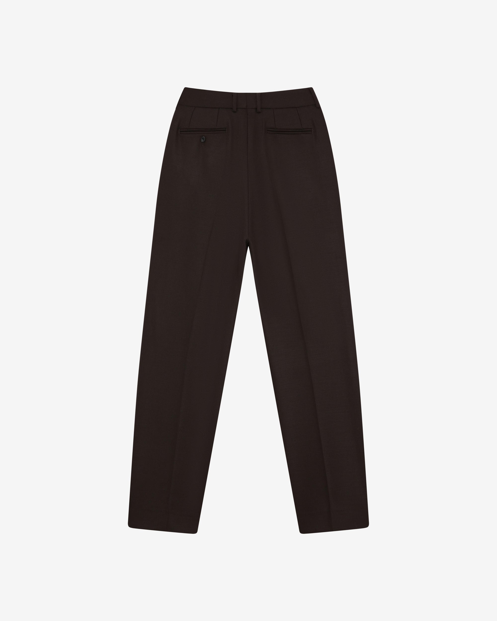 WOOL TAILORED TROUSER
