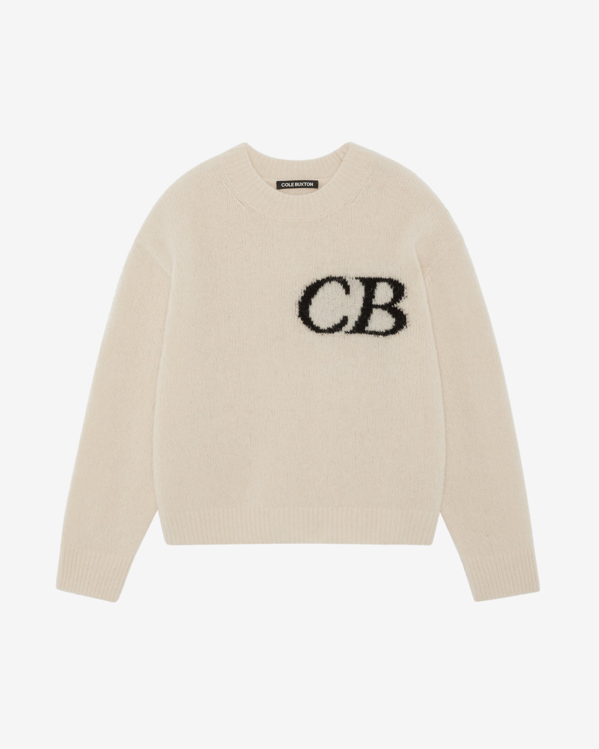 CB LOGO KNIT SWEATER