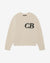 CB LOGO KNIT SWEATER