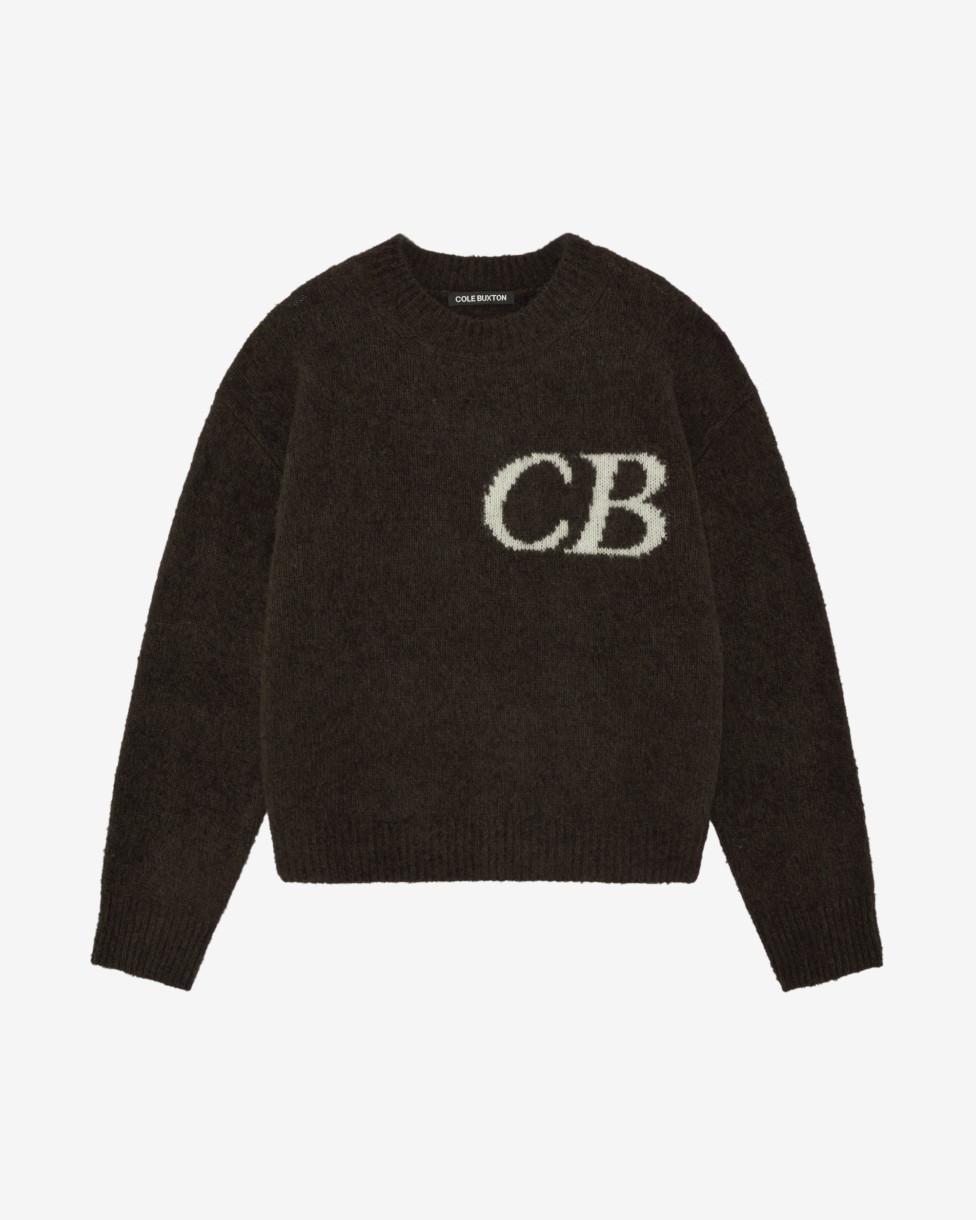 CB LOGO KNIT SWEATER