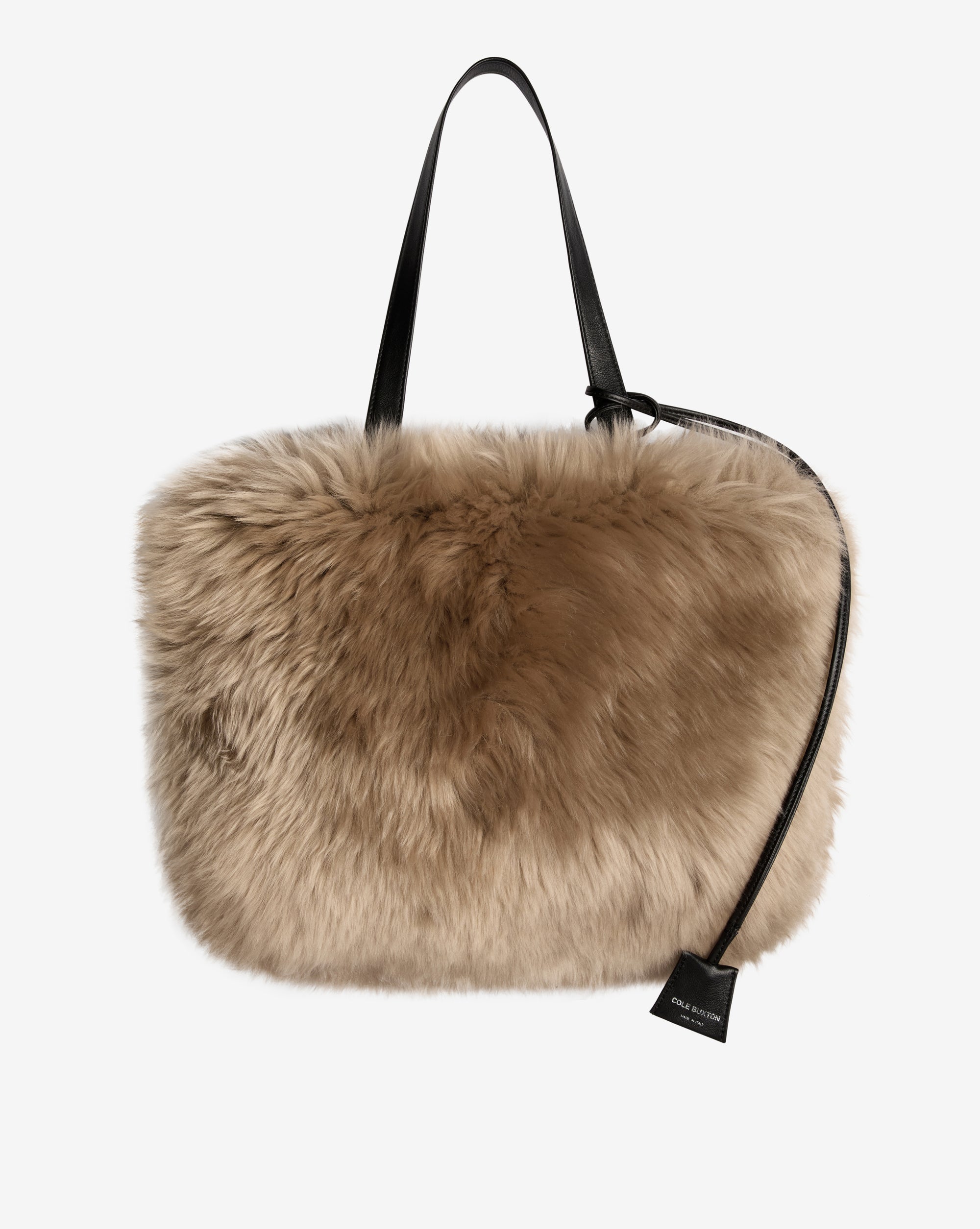SHEARLING MINI HEATHROW HANDBAG
