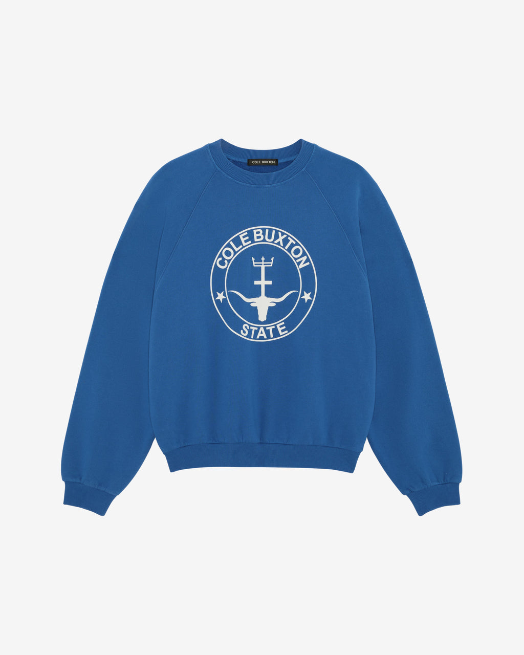COLE BUXTON STATE RAGLAN SWEATSHIRT