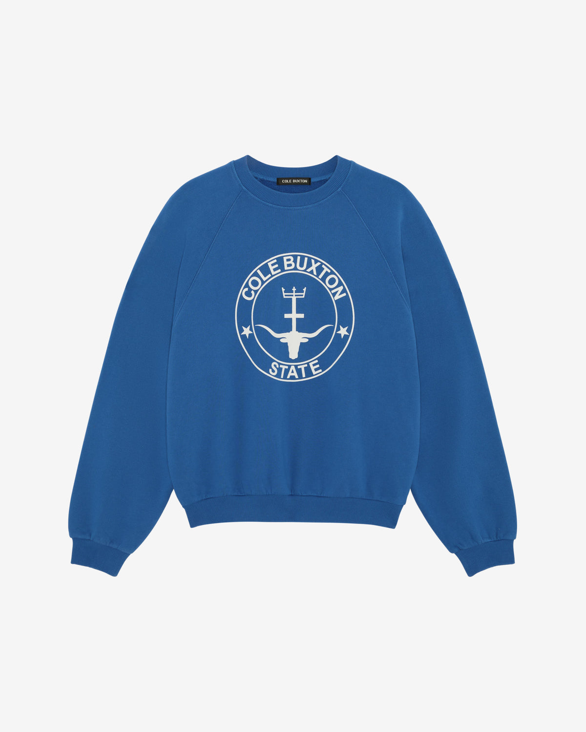 COLE BUXTON STATE RAGLAN SWEATSHIRT
