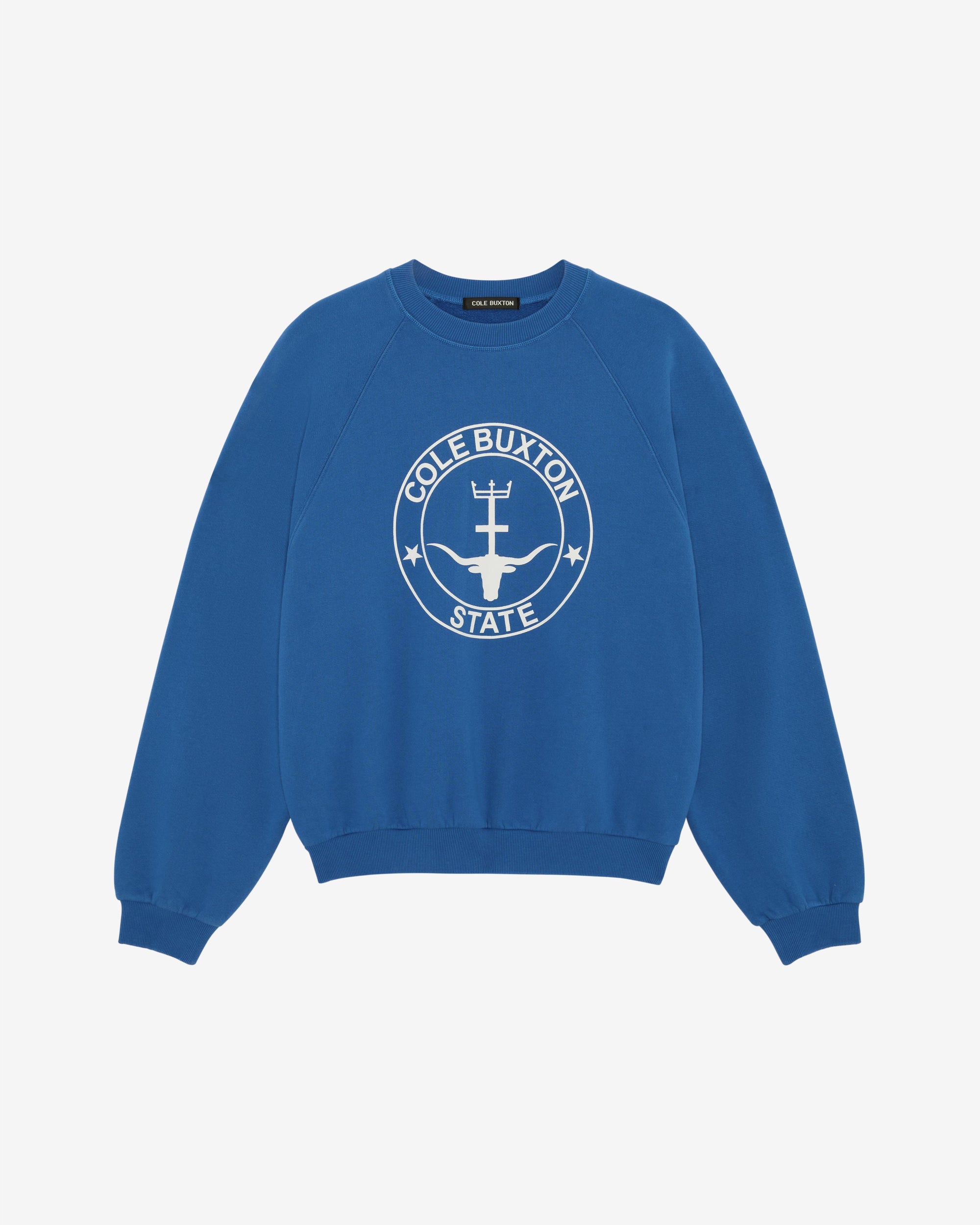 COLE BUXTON STATE RAGLAN SWEATSHIRT