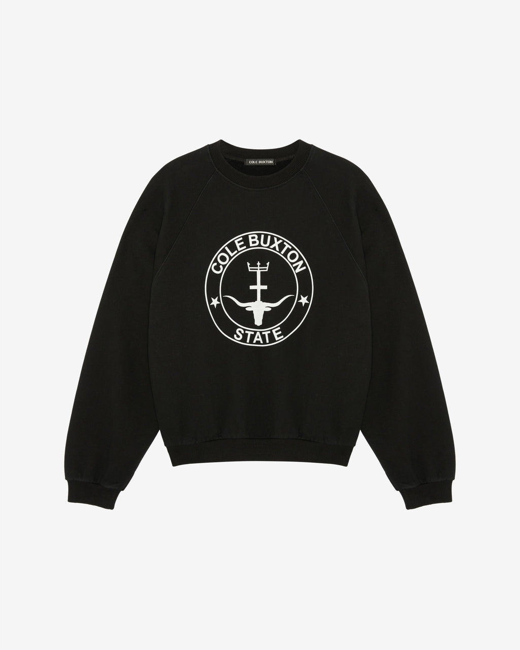 COLE BUXTON STATE RAGLAN SWEATSHIRT