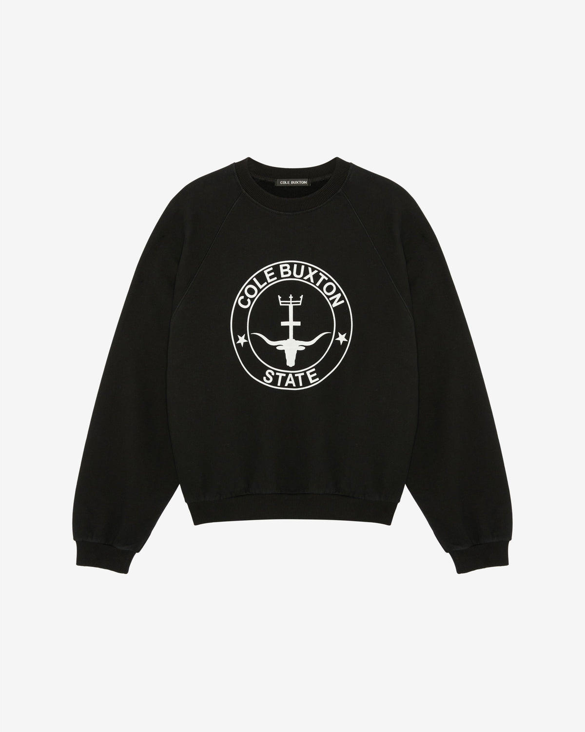COLE BUXTON STATE RAGLAN SWEATSHIRT