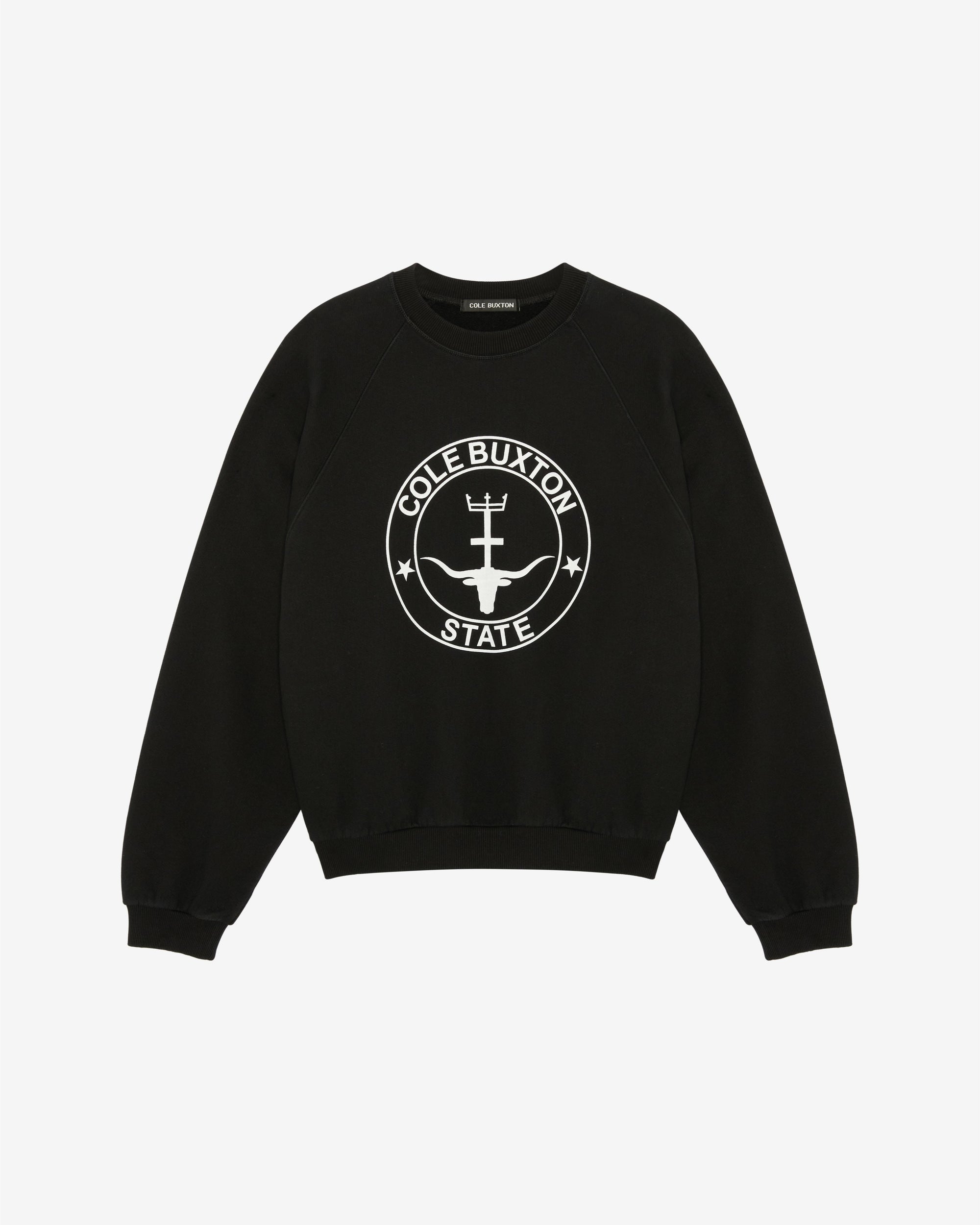 COLE BUXTON STATE RAGLAN SWEATSHIRT